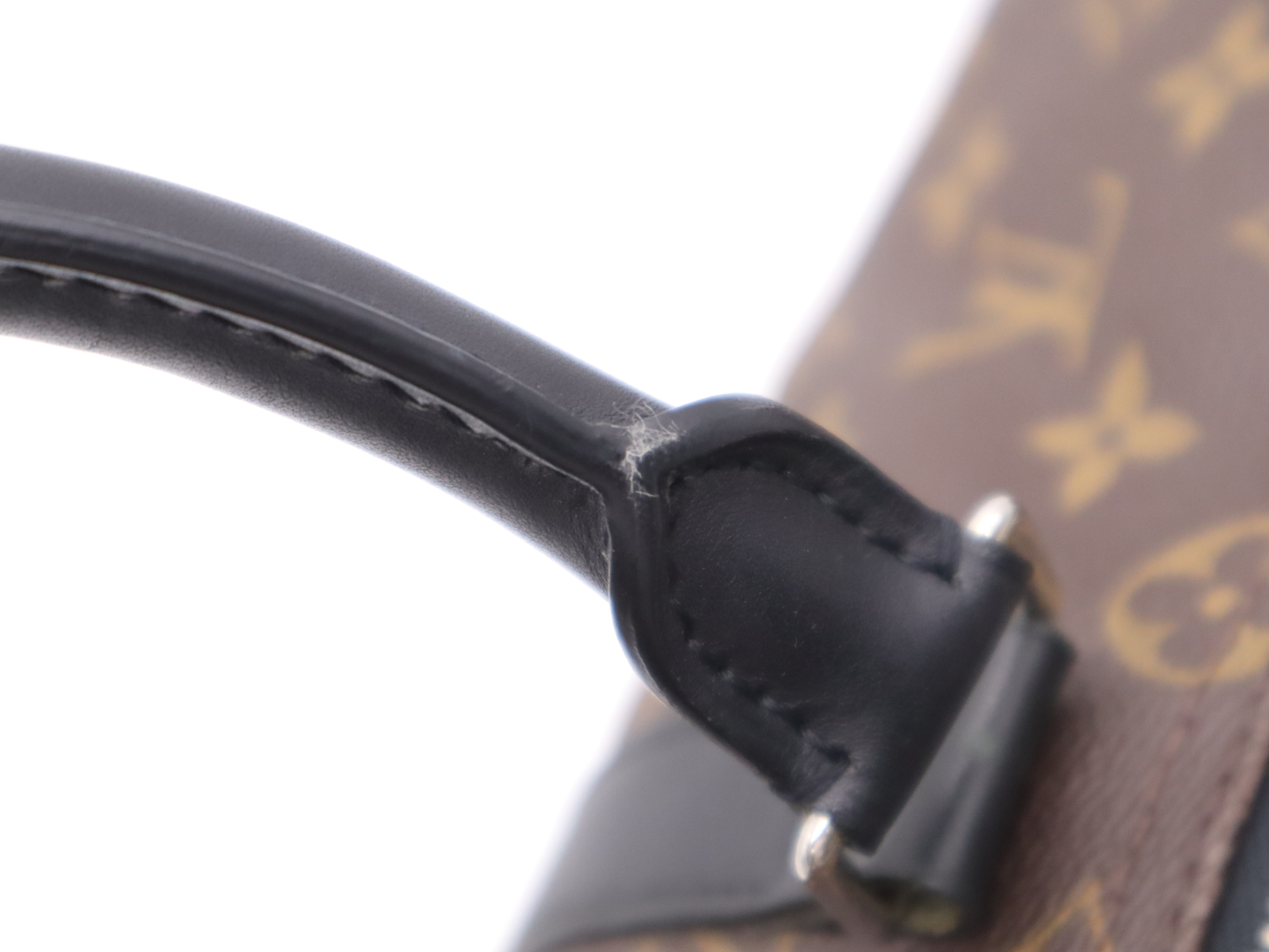 M56711 Monogram Macassar Keepall Bandoulière 45 Boston Bag with Shoulder Strap, Name Tag, Handle Strap, and Dust Bag — view 9