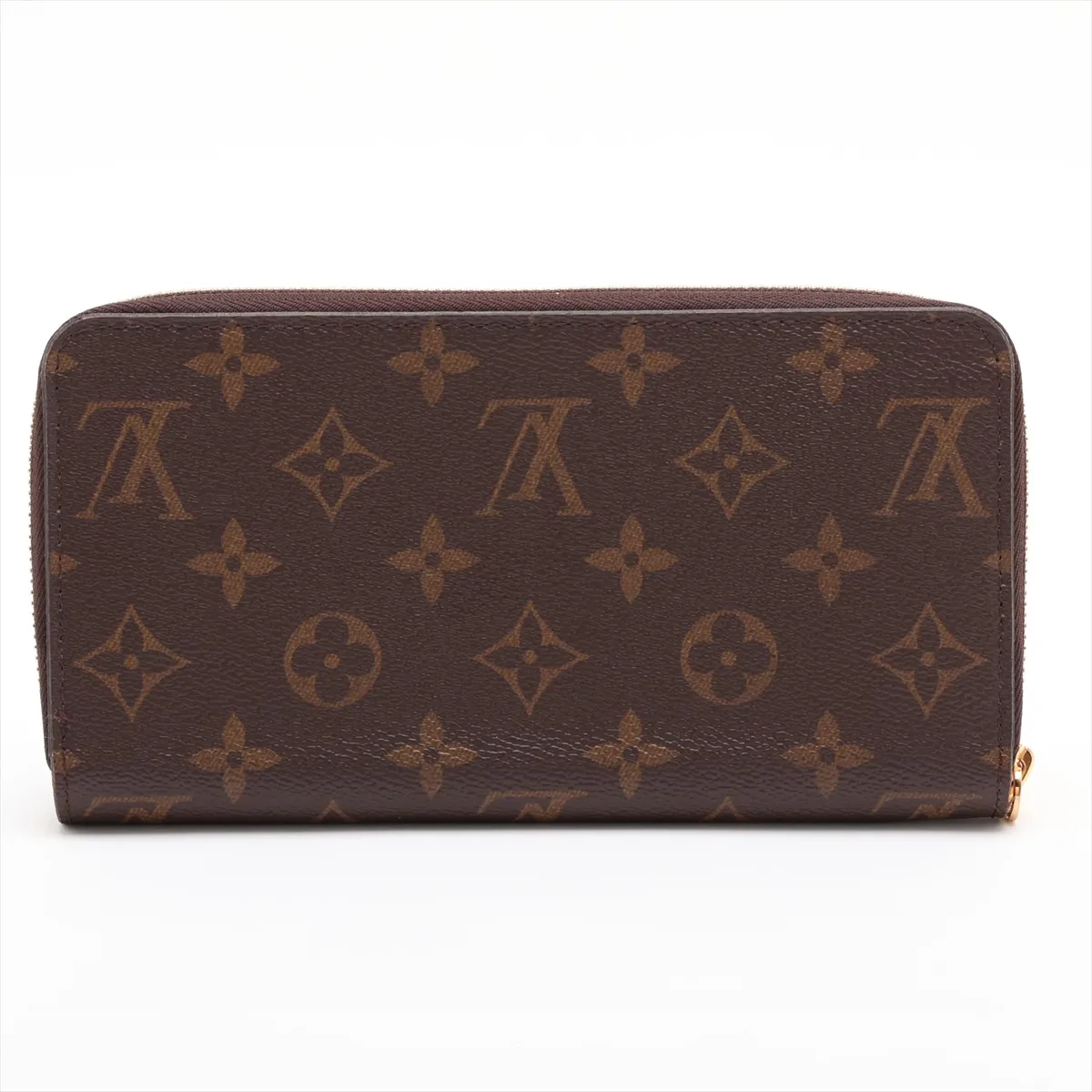 Monogram Zippy Wallet M41896 Coquelicot Round Zip Wallet (RFID detected) — view 2