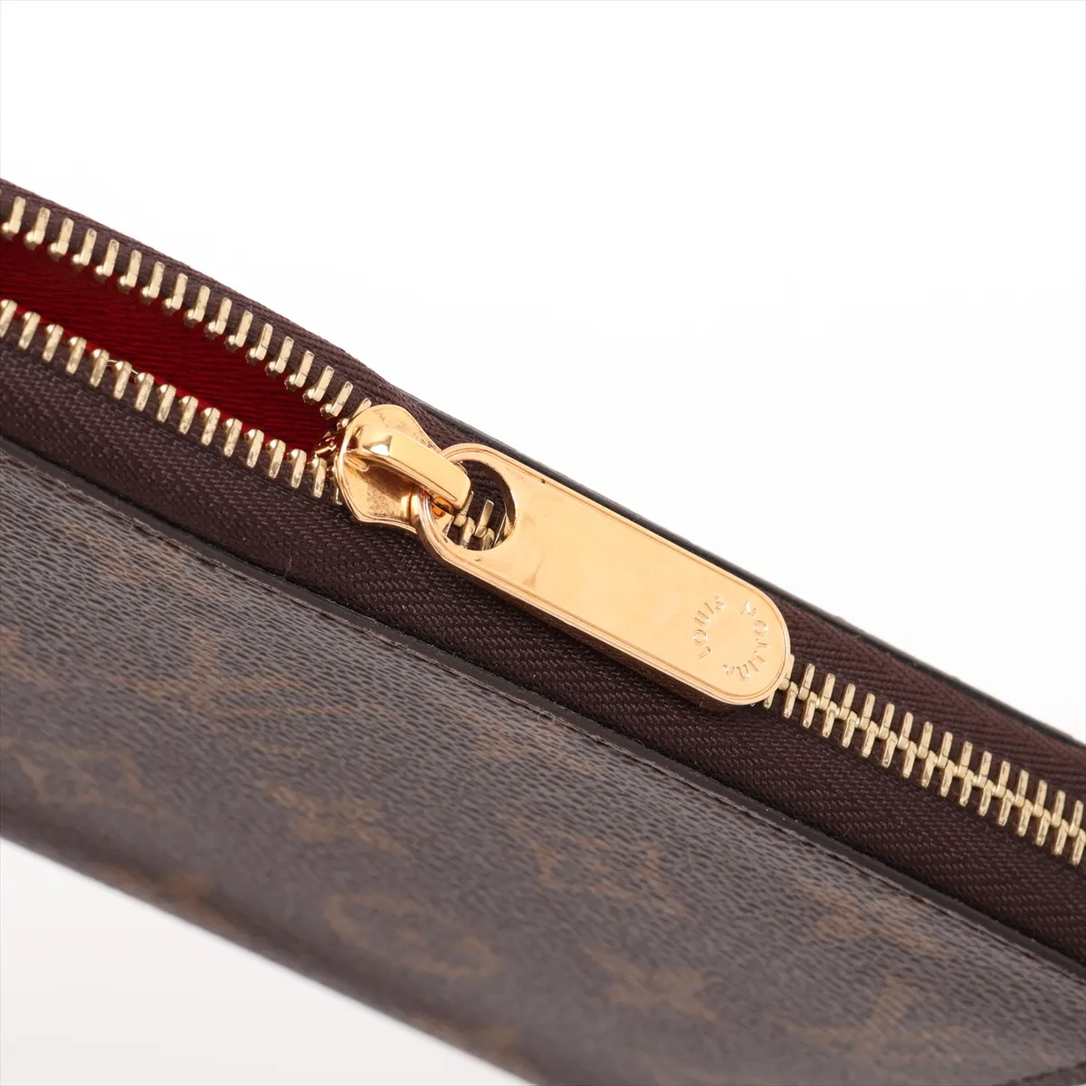 Monogram Zippy Wallet M41896 Coquelicot Round Zip Wallet (RFID detected) — view 13