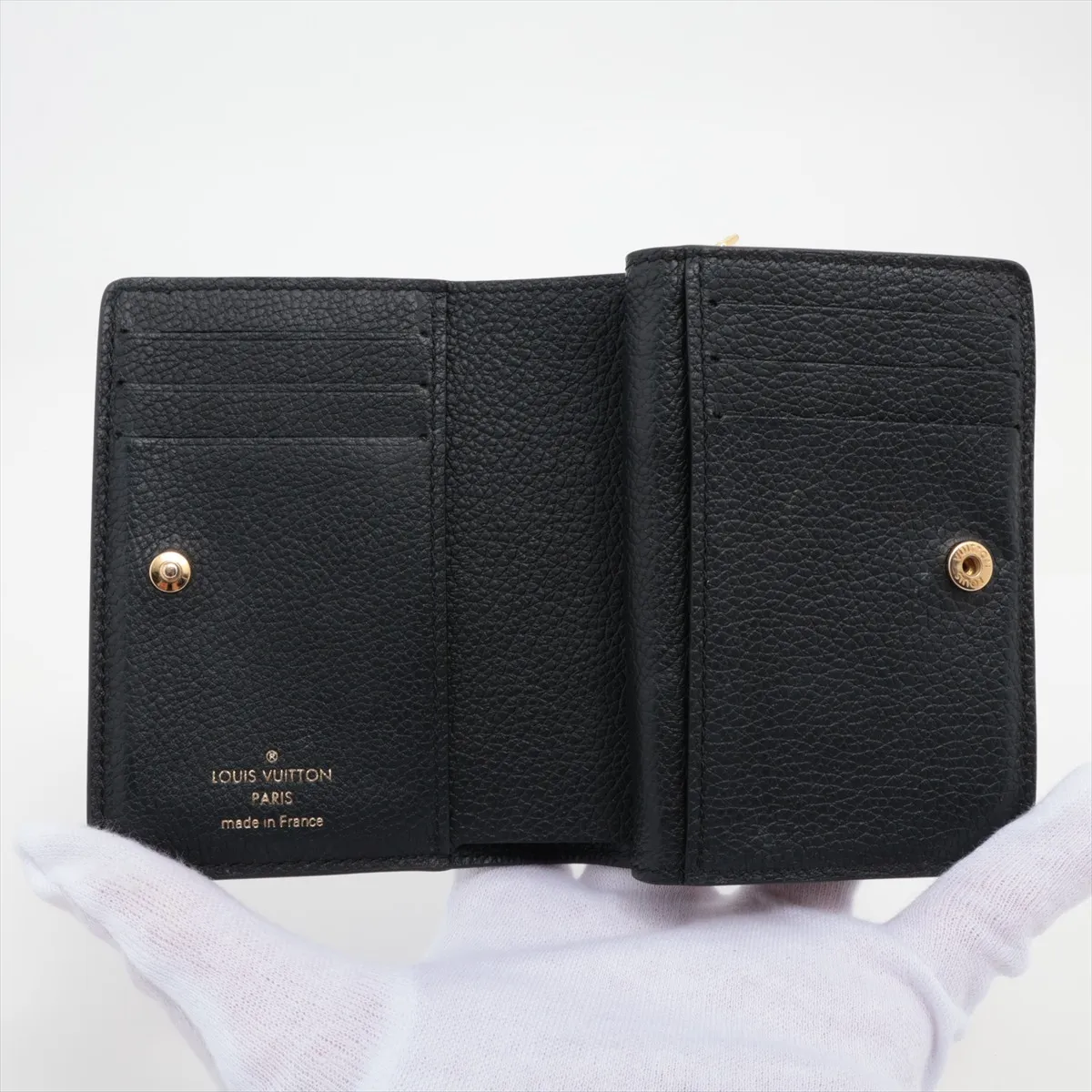 Monogram Empreinte Portefeuille Claire M80151 Noir Compact Wallet (RFID detected) — view 3