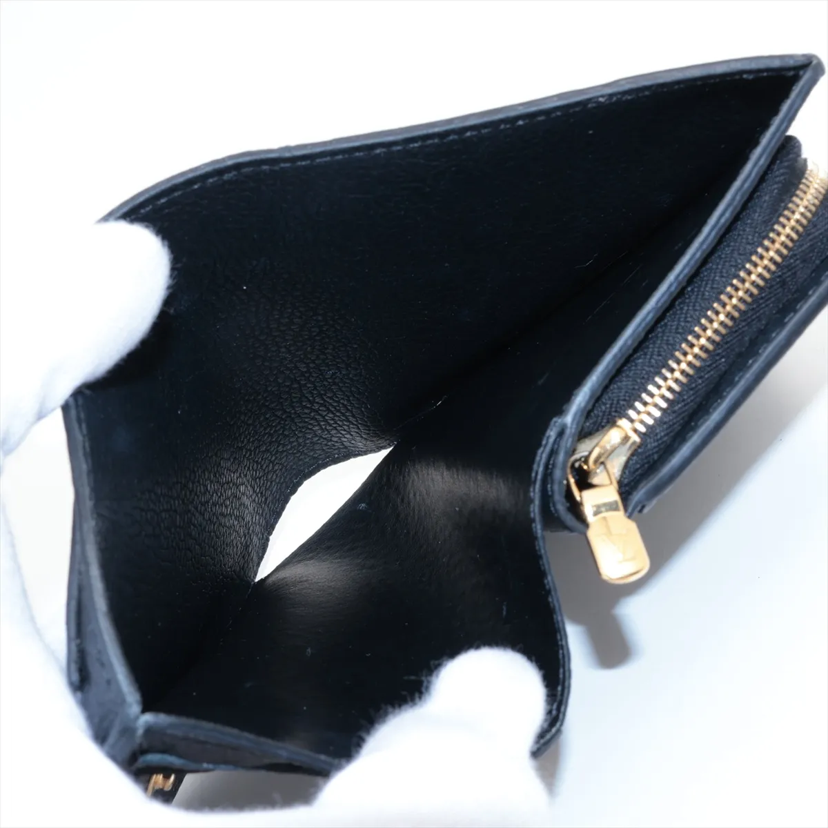 Monogram Empreinte Portefeuille Claire M80151 Noir Compact Wallet (RFID detected) — view 4