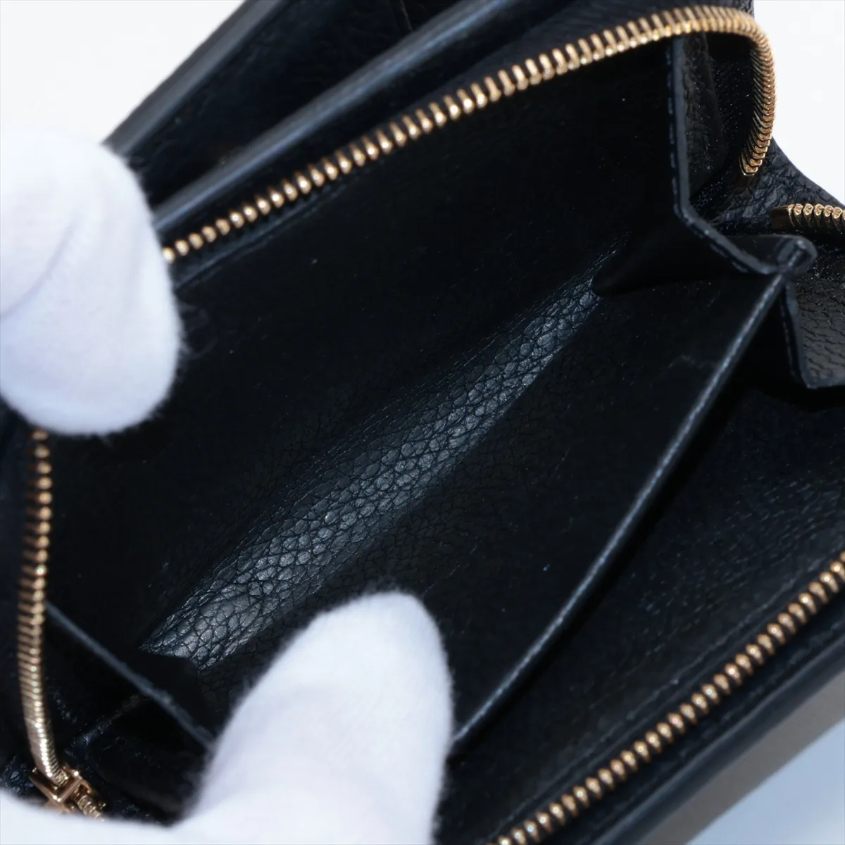 Monogram Empreinte Portefeuille Claire M80151 Noir Compact Wallet (RFID detected) — view 5