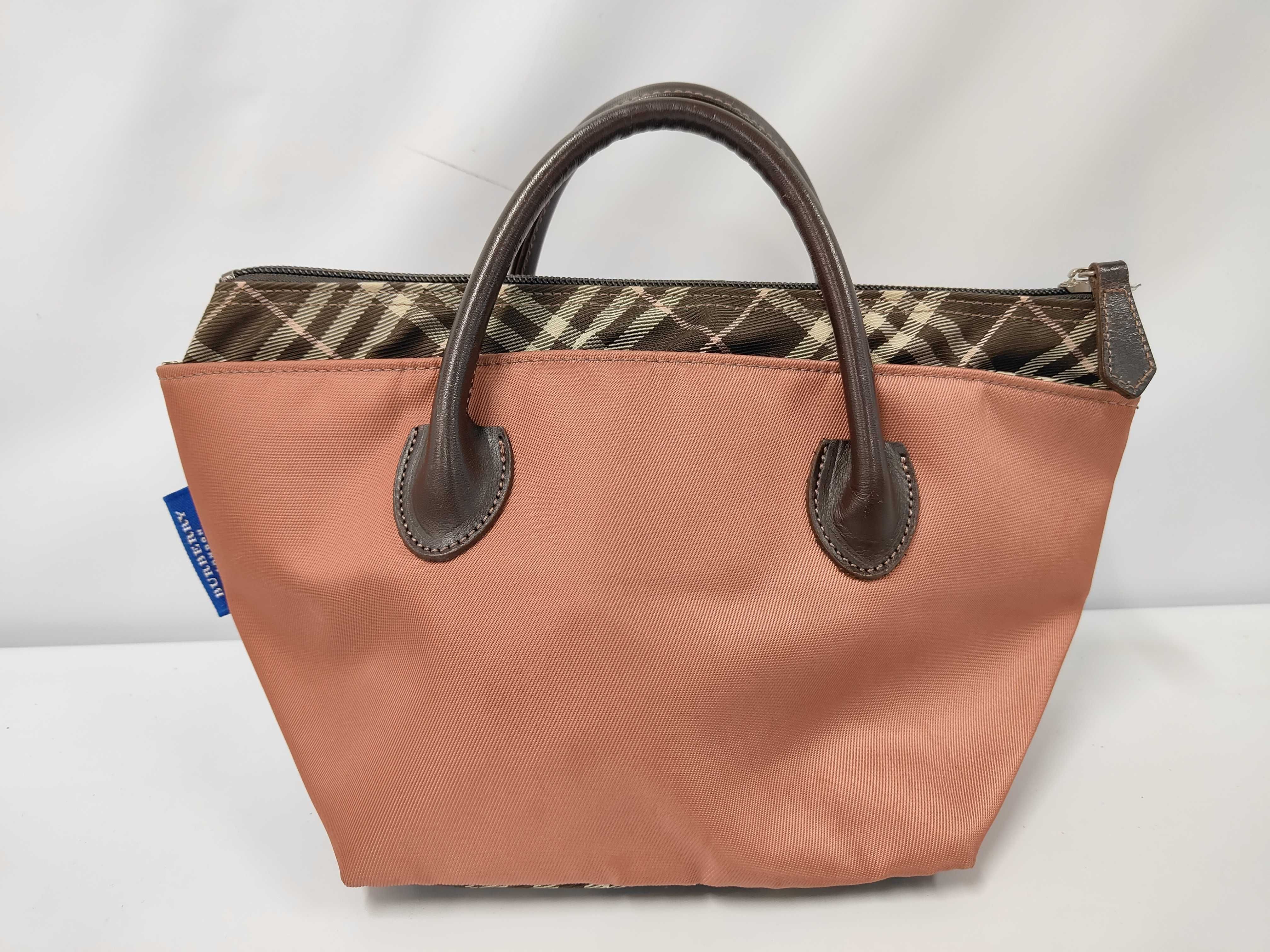 Nova Check Nylon Handbag