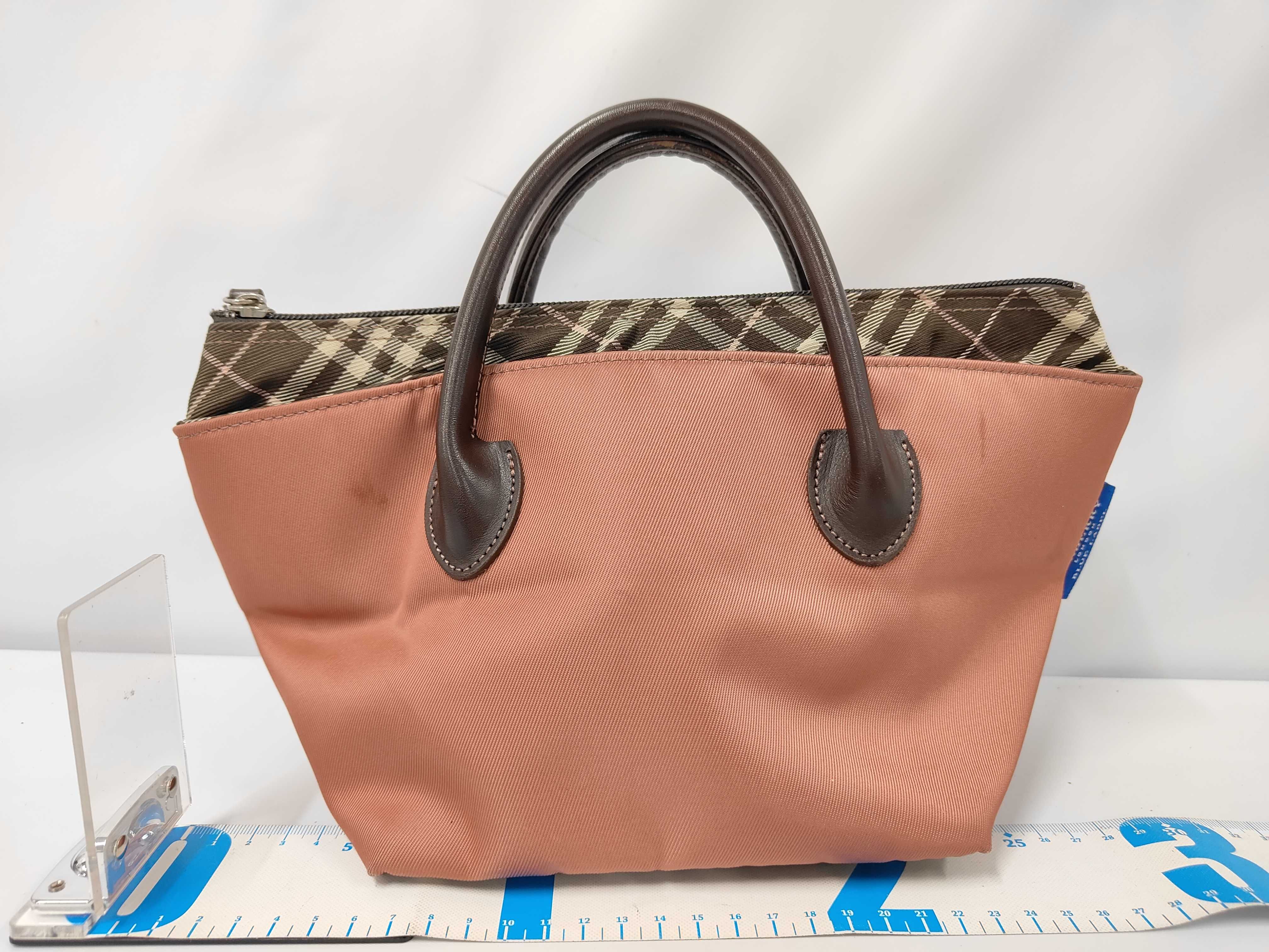 Nova Check Nylon Handbag — view 2