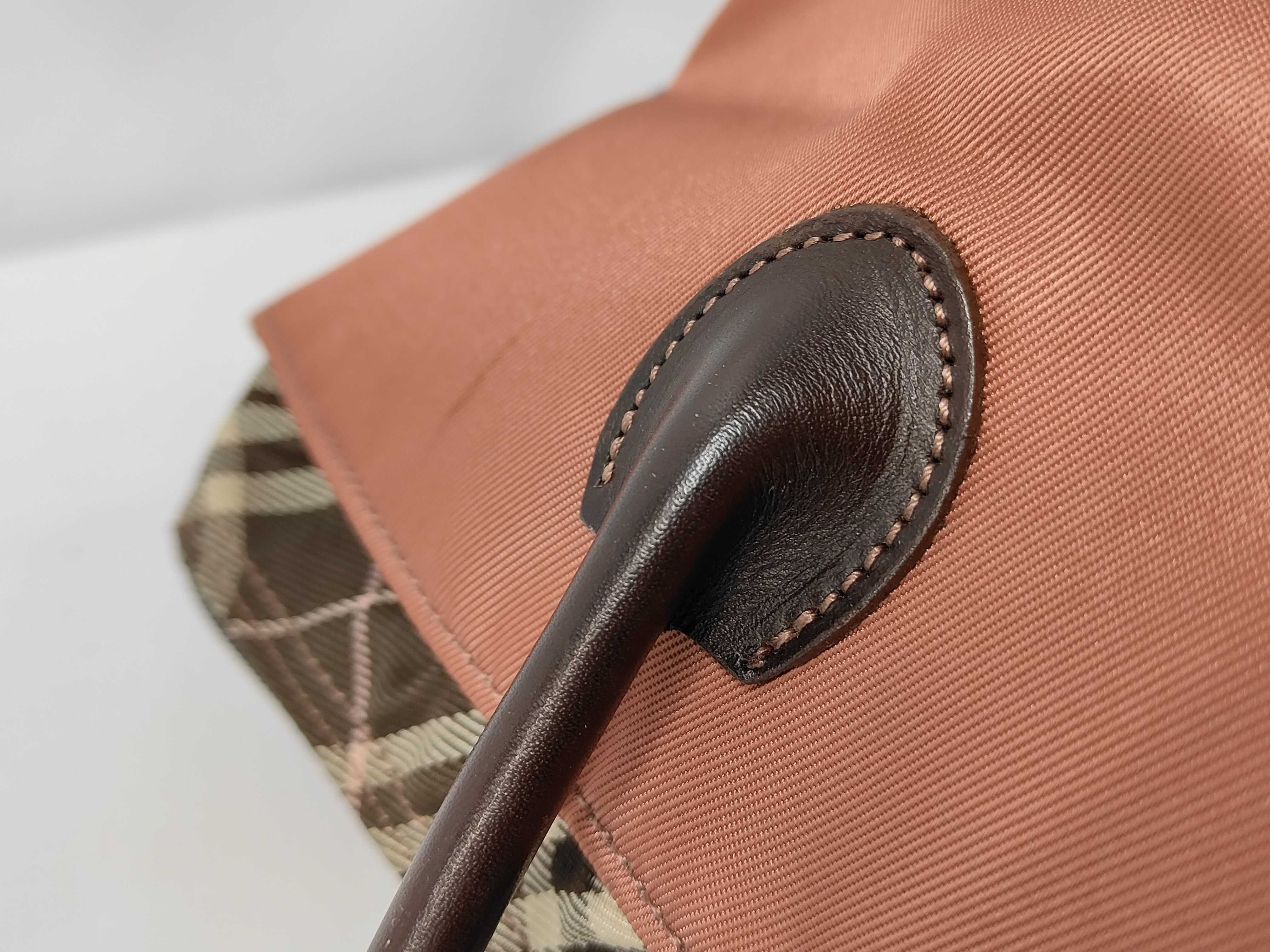 Nova Check Nylon Handbag — view 6