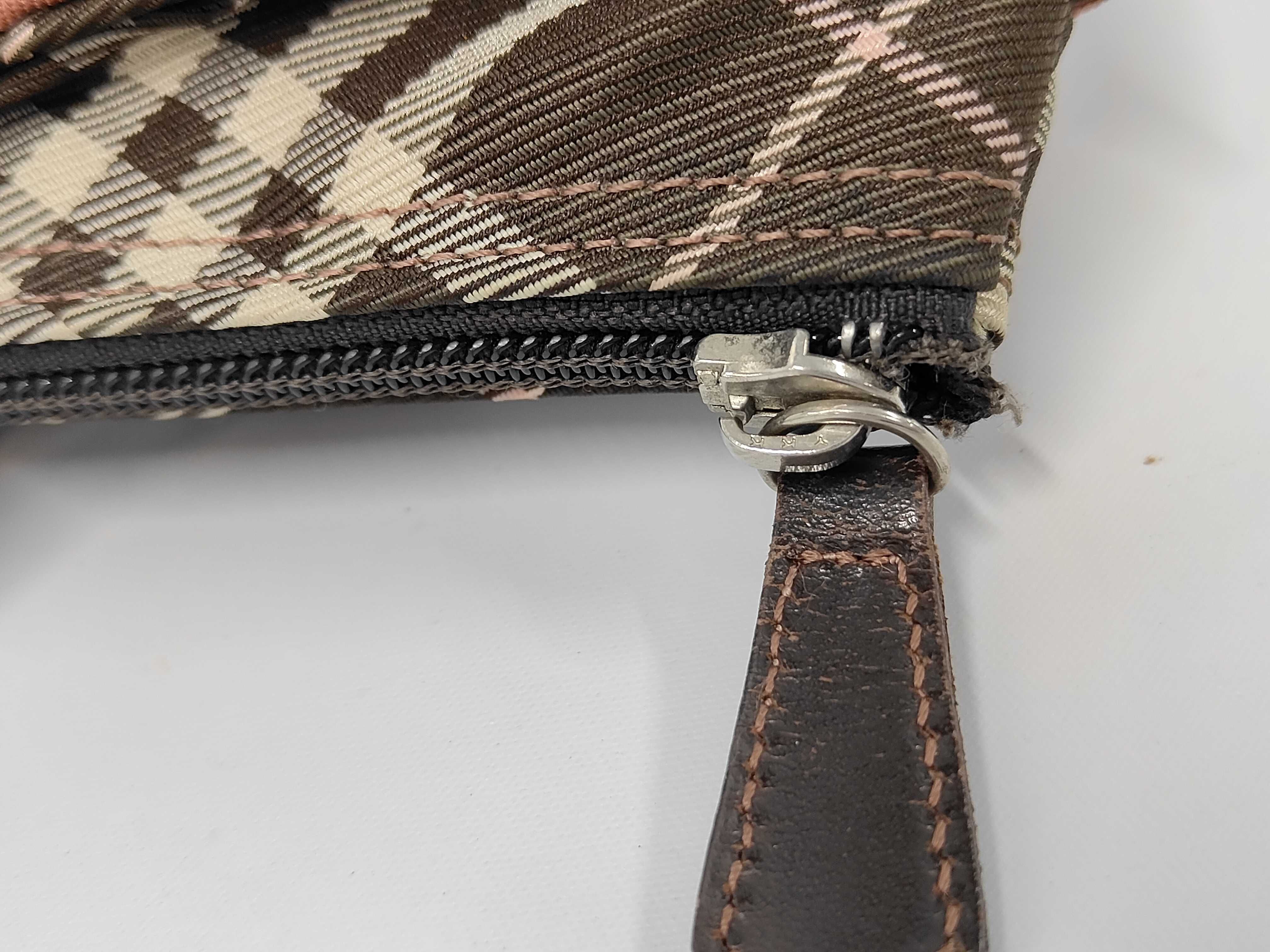 Nova Check Nylon Handbag — view 8