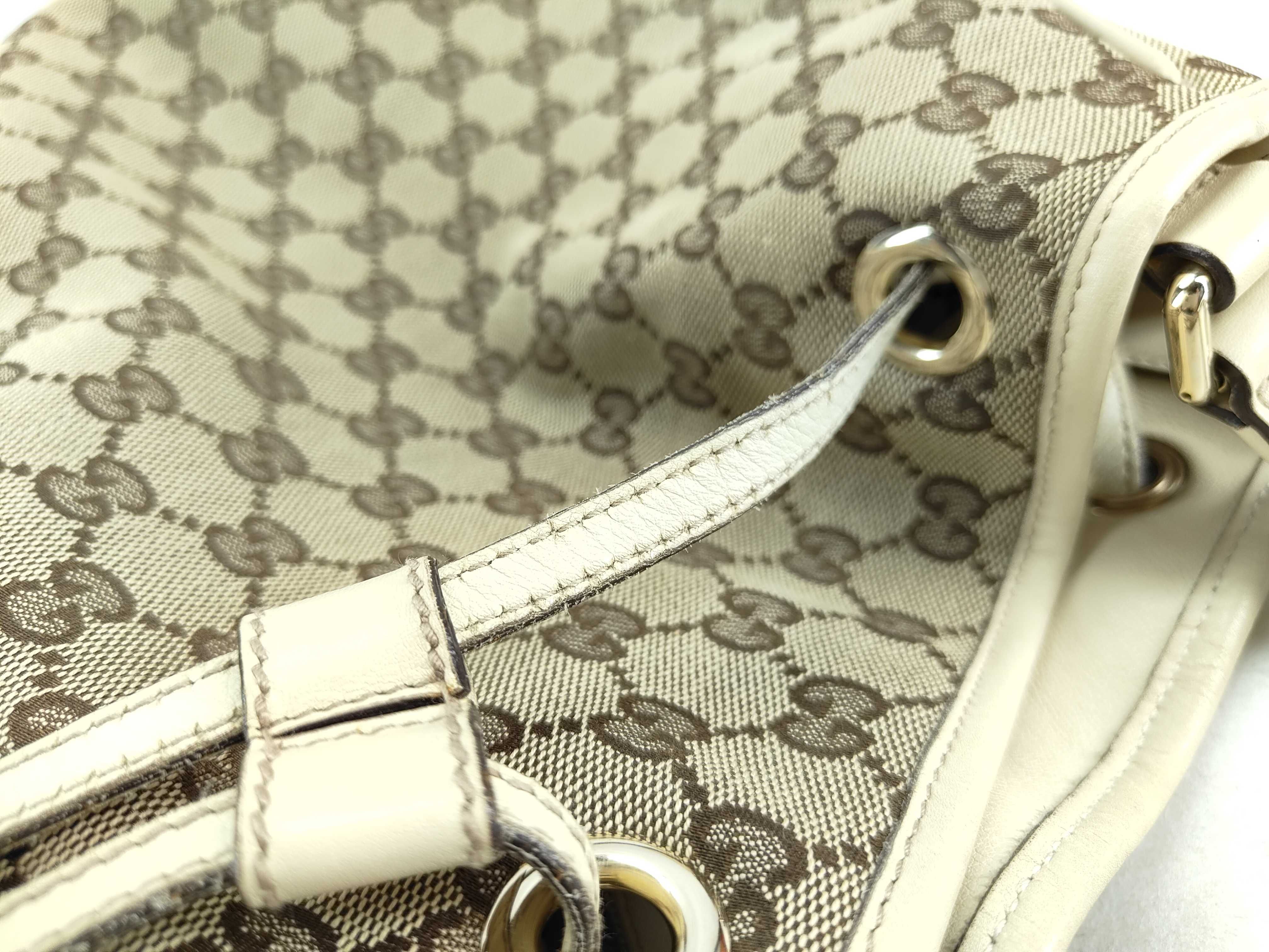 GG Canvas Bamboo Tassel Tote Bag (170206) — view 10