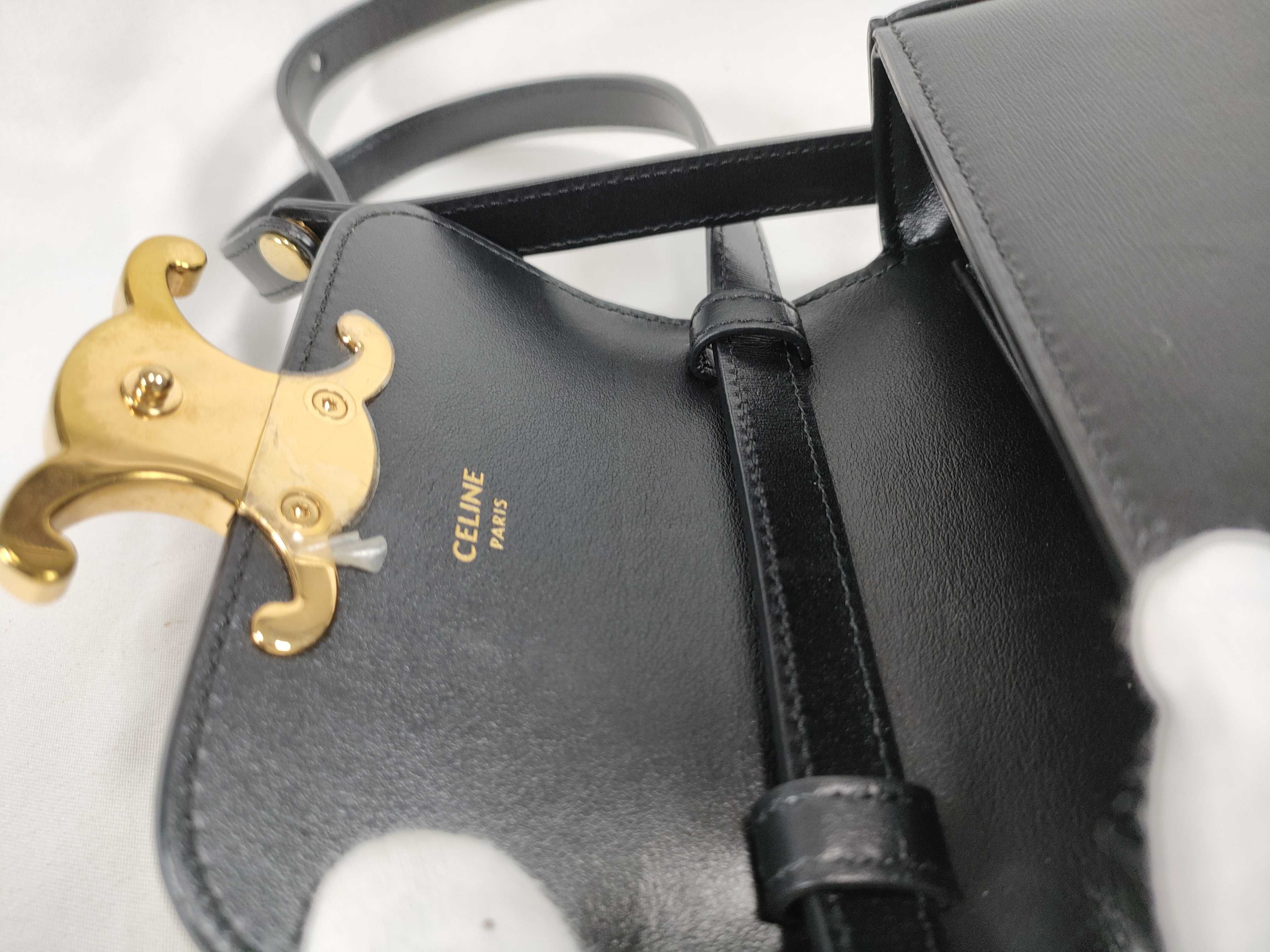 Triomphe Mini Shoulder Bag — view 8