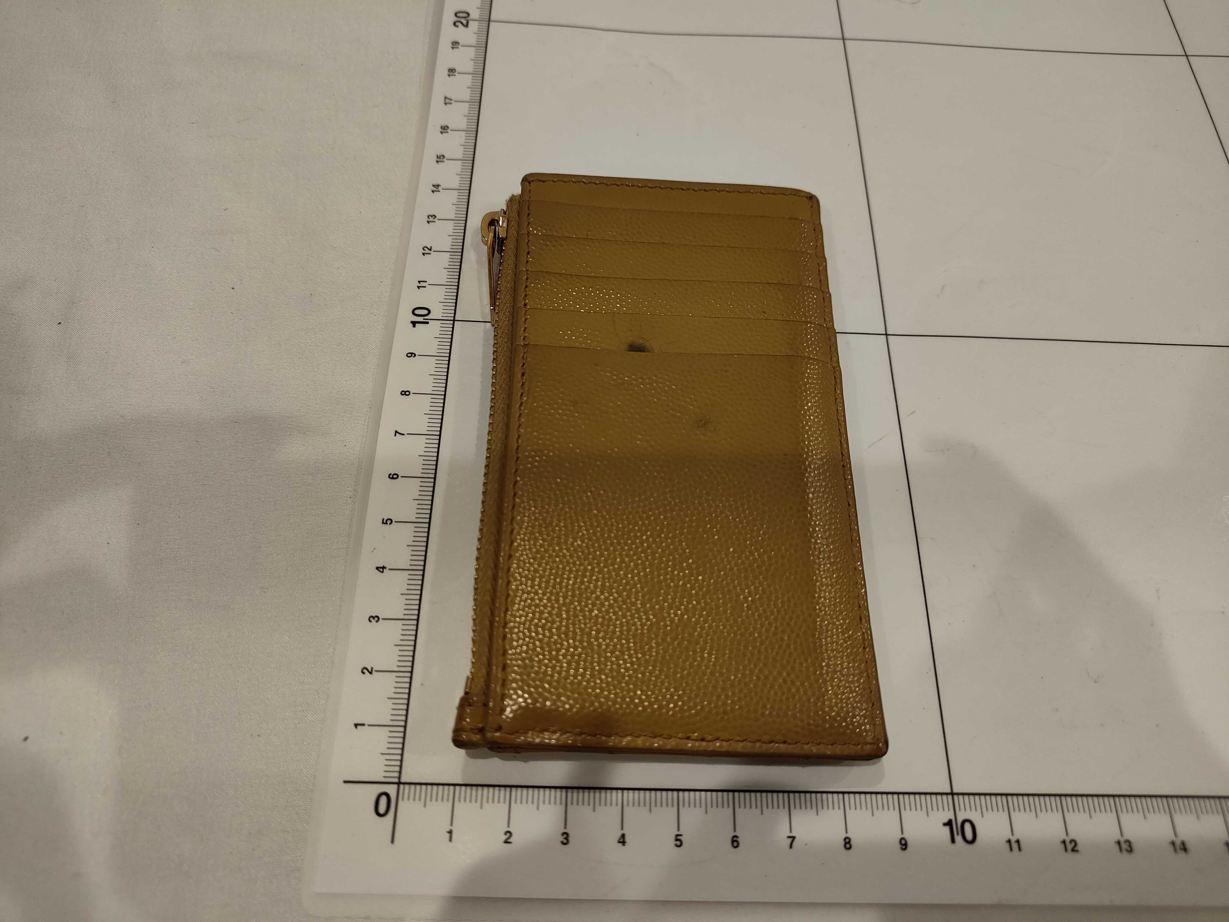 Logo Leather Fragment Case Coin Purse — view 2