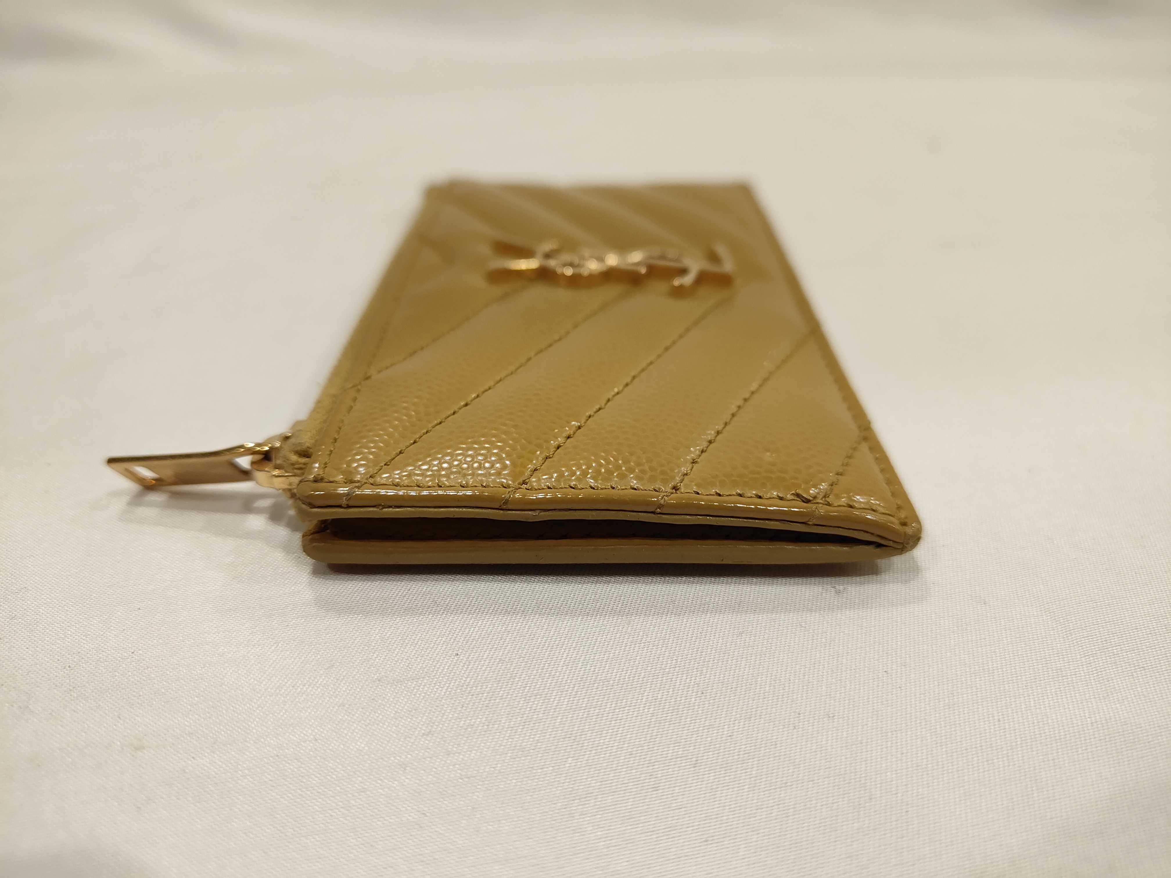 Logo Leather Fragment Case Coin Purse — view 5