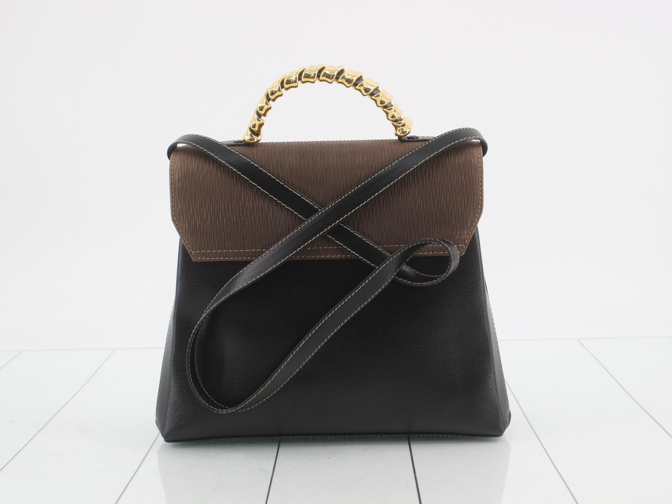 Leather bag/handbag, 2-way bag — view 2