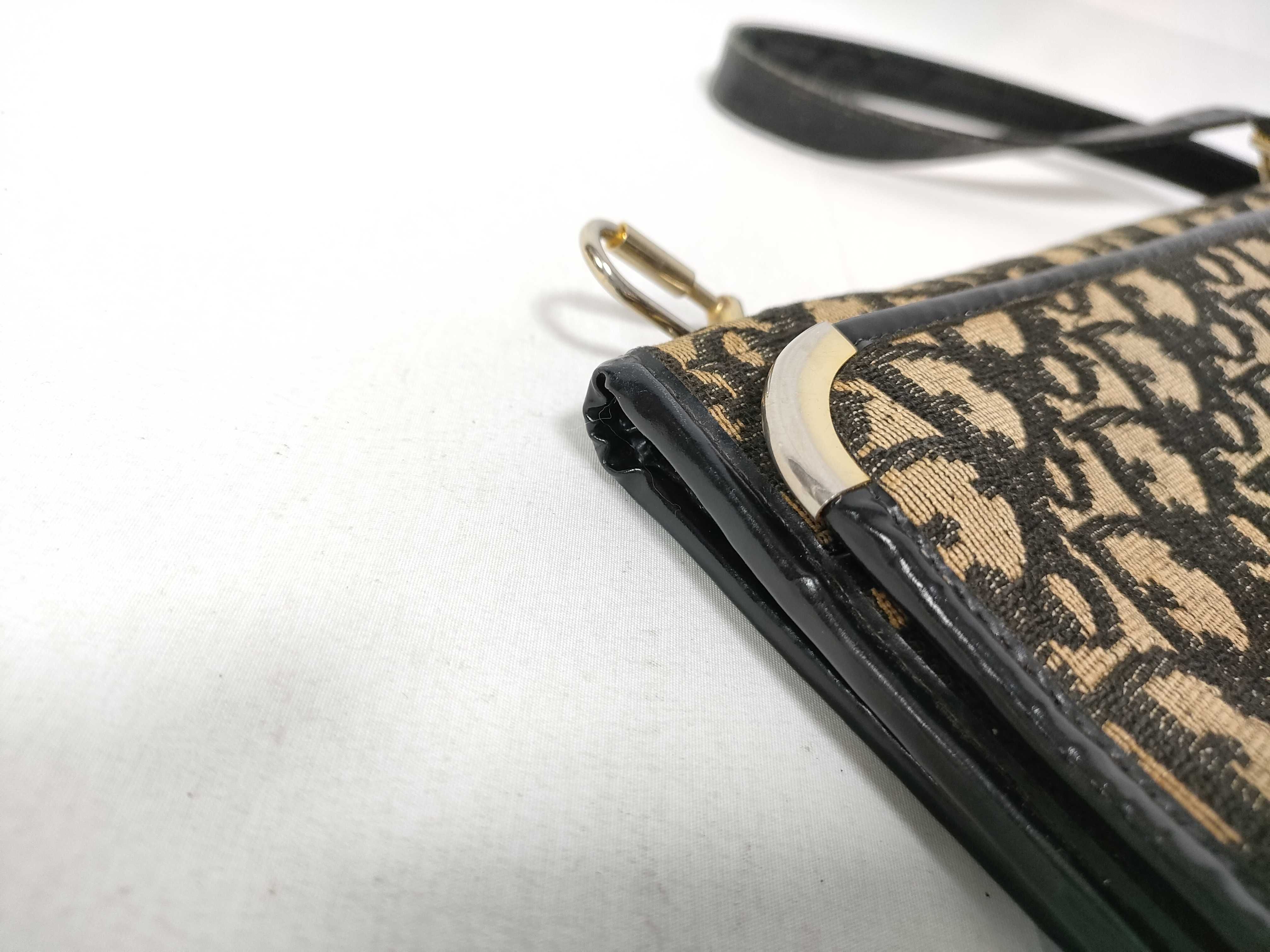 Trotter Christian Dior Trotter Shoulder Bag Black Shoulder Bag — view 6