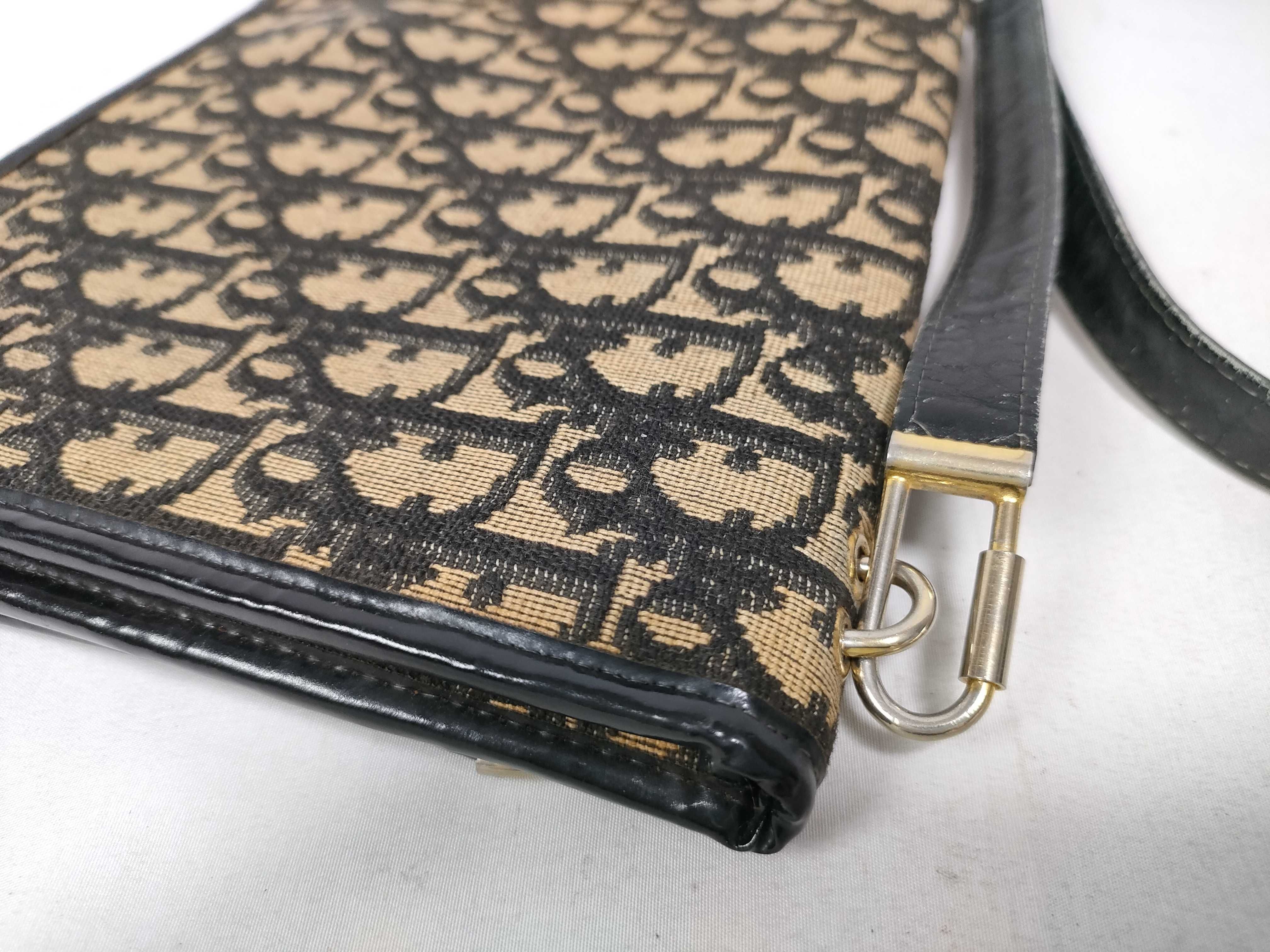 Trotter Christian Dior Trotter Shoulder Bag Black Shoulder Bag — view 7