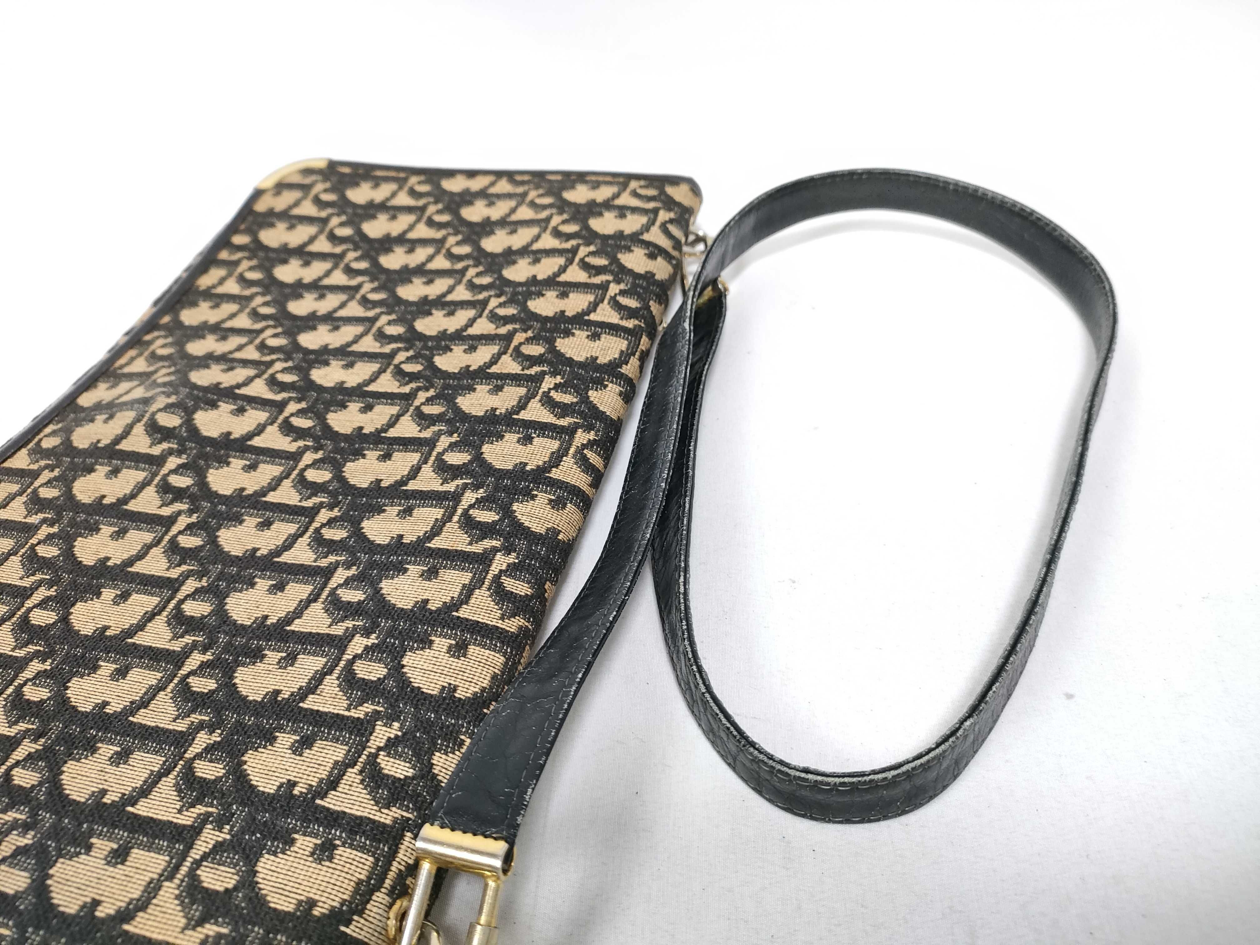 Trotter Christian Dior Trotter Shoulder Bag Black Shoulder Bag — view 9