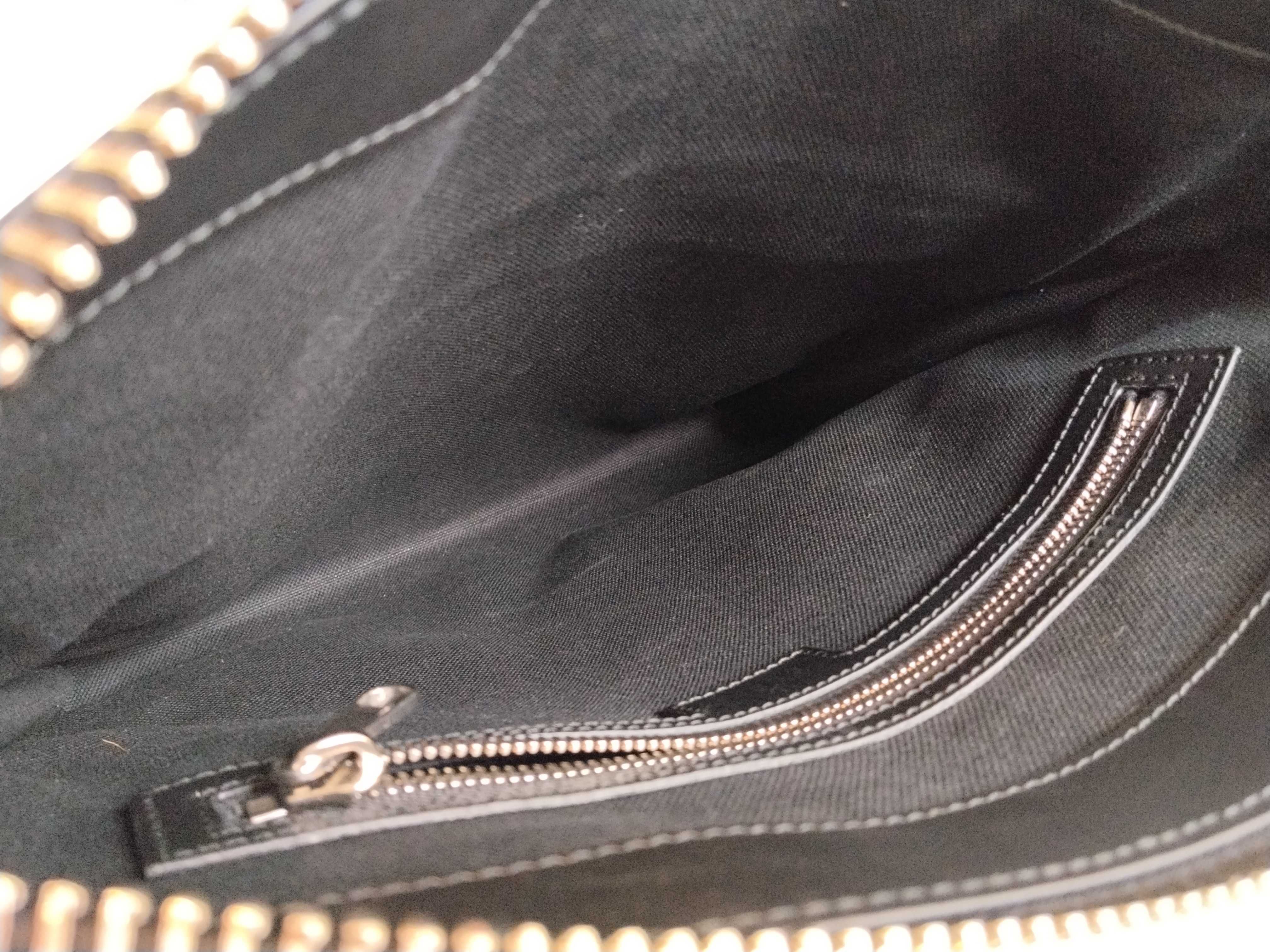 GG Supreme PH- GG Supreme PVC x Leather Shoulder Bag Black 474137 Shoulder Bag — view 9