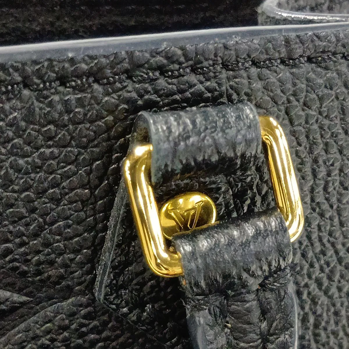 Monogram Empreinte Petite Sac Plat M80478 Black (RFID detected) — view 11
