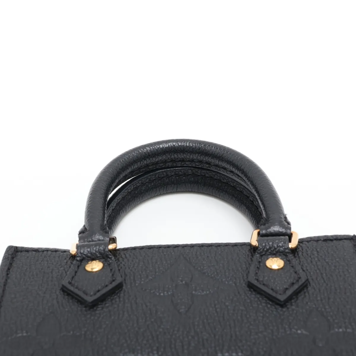 Monogram Empreinte Petite Sac Plat M80478 Black (RFID detected) — view 6