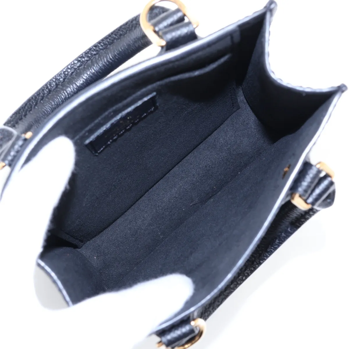 Monogram Empreinte Petite Sac Plat M80478 Black (RFID detected) — view 8