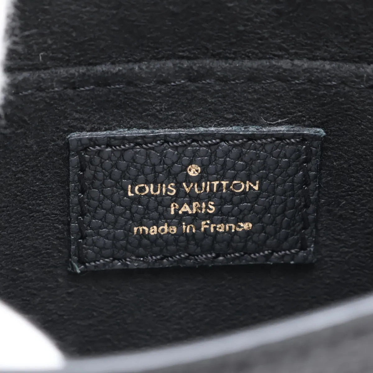 Monogram Empreinte Petite Sac Plat M80478 Black (RFID detected) — view 10