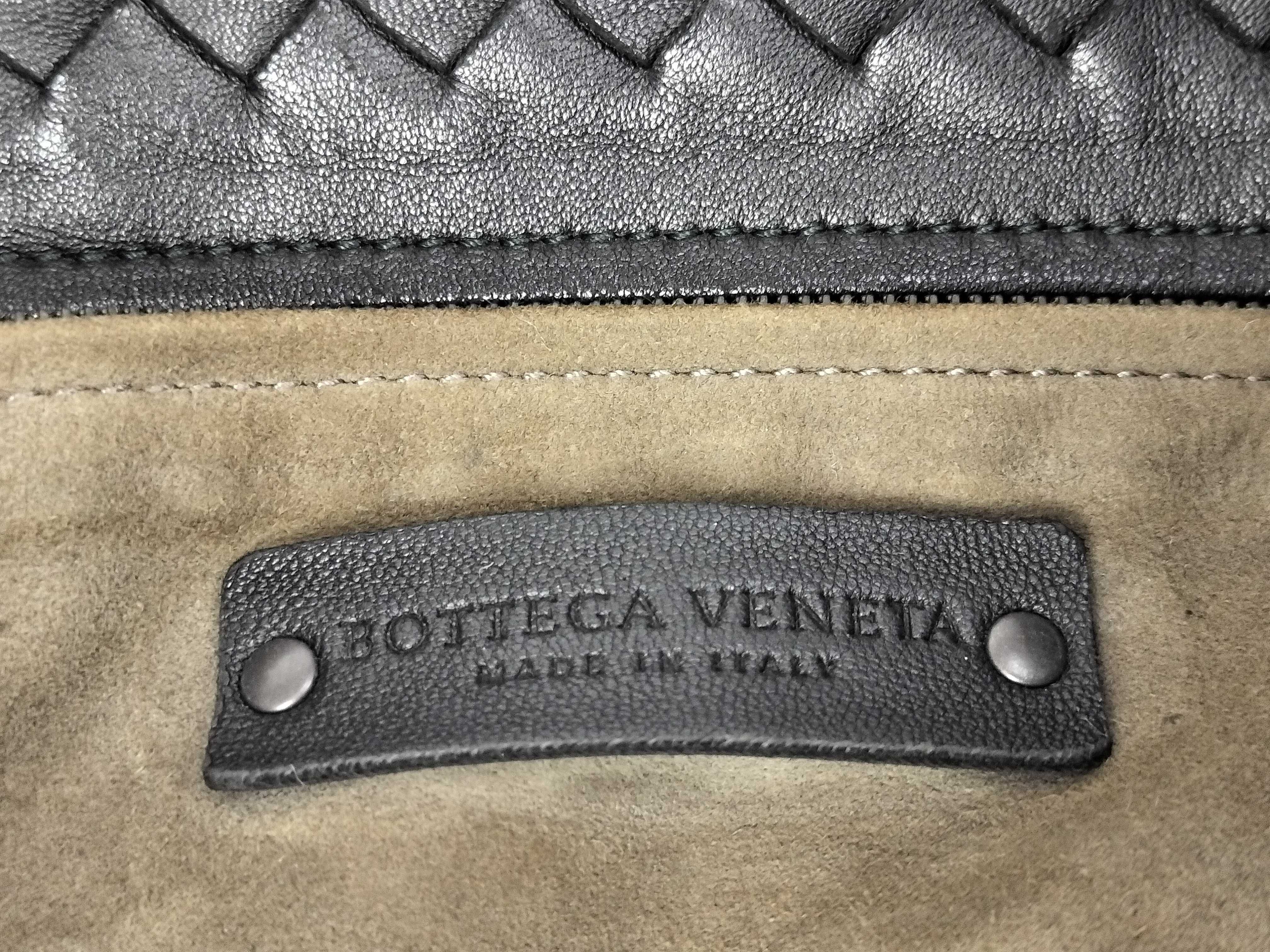 Intrecciato SG - Intrecciato Garuça Leather Tote bag Black — view 11
