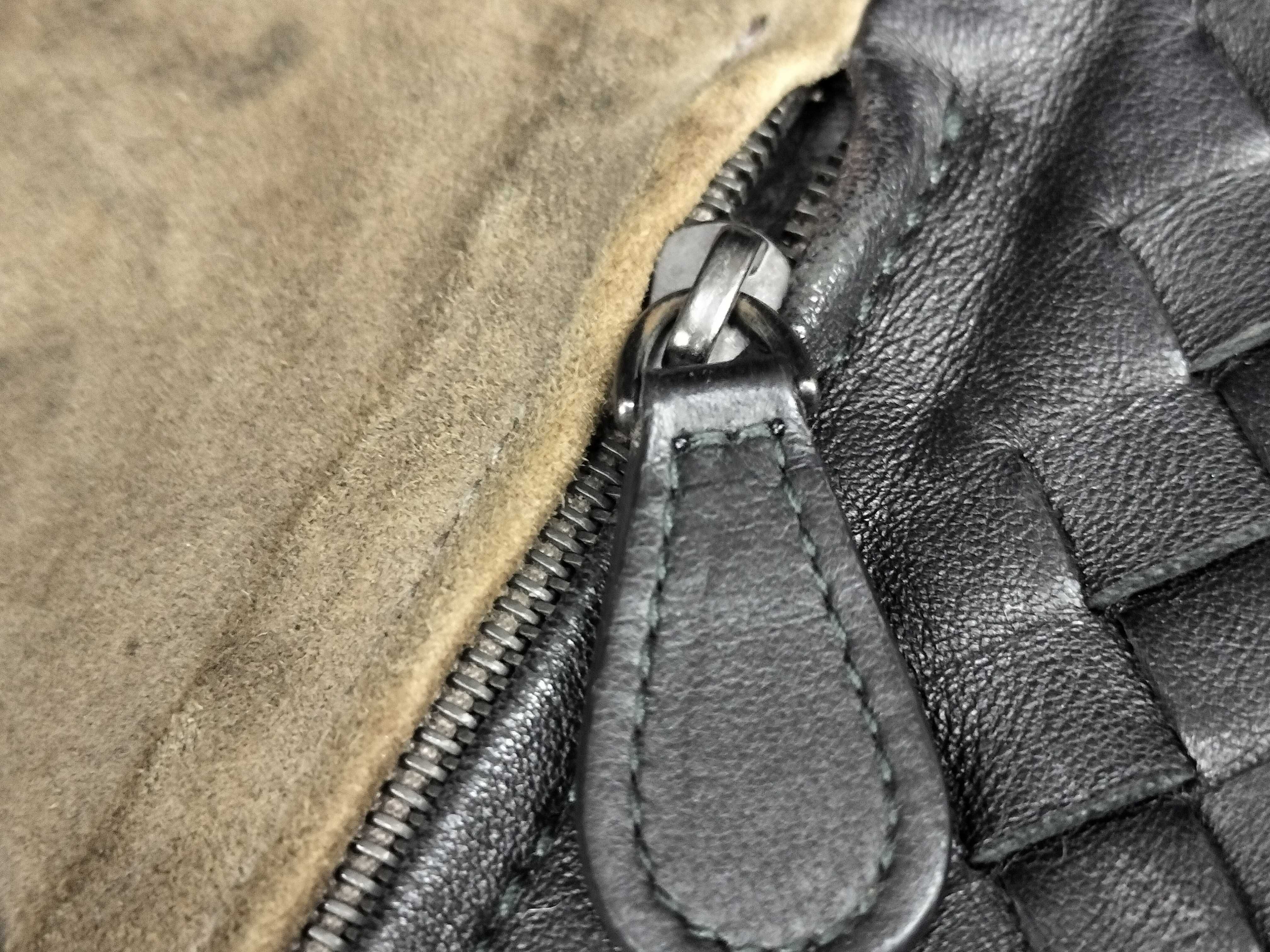 Intrecciato SG - Intrecciato Garuça Leather Tote bag Black — view 13
