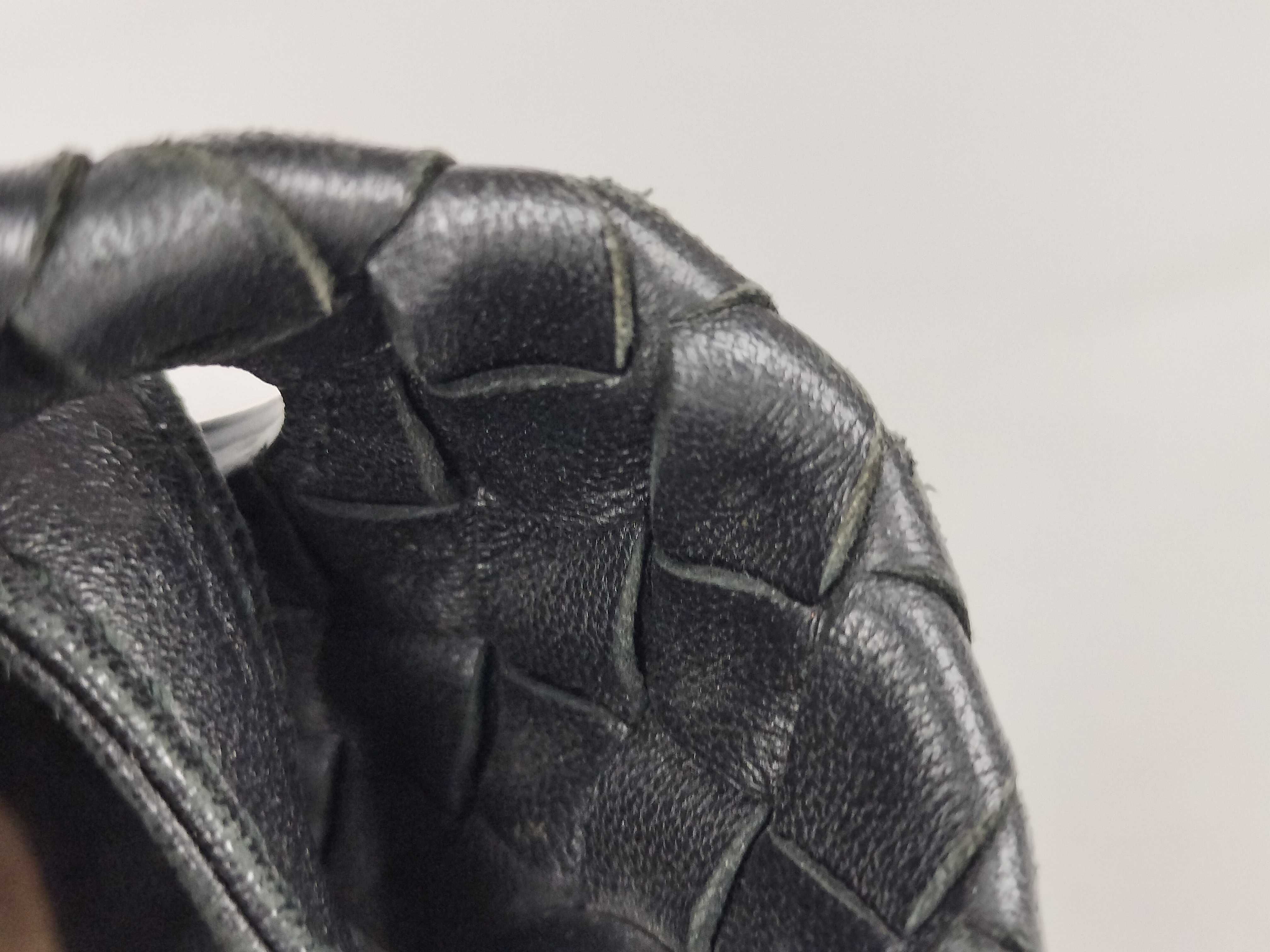 Intrecciato SG - Intrecciato Garuça Leather Tote bag Black — view 8