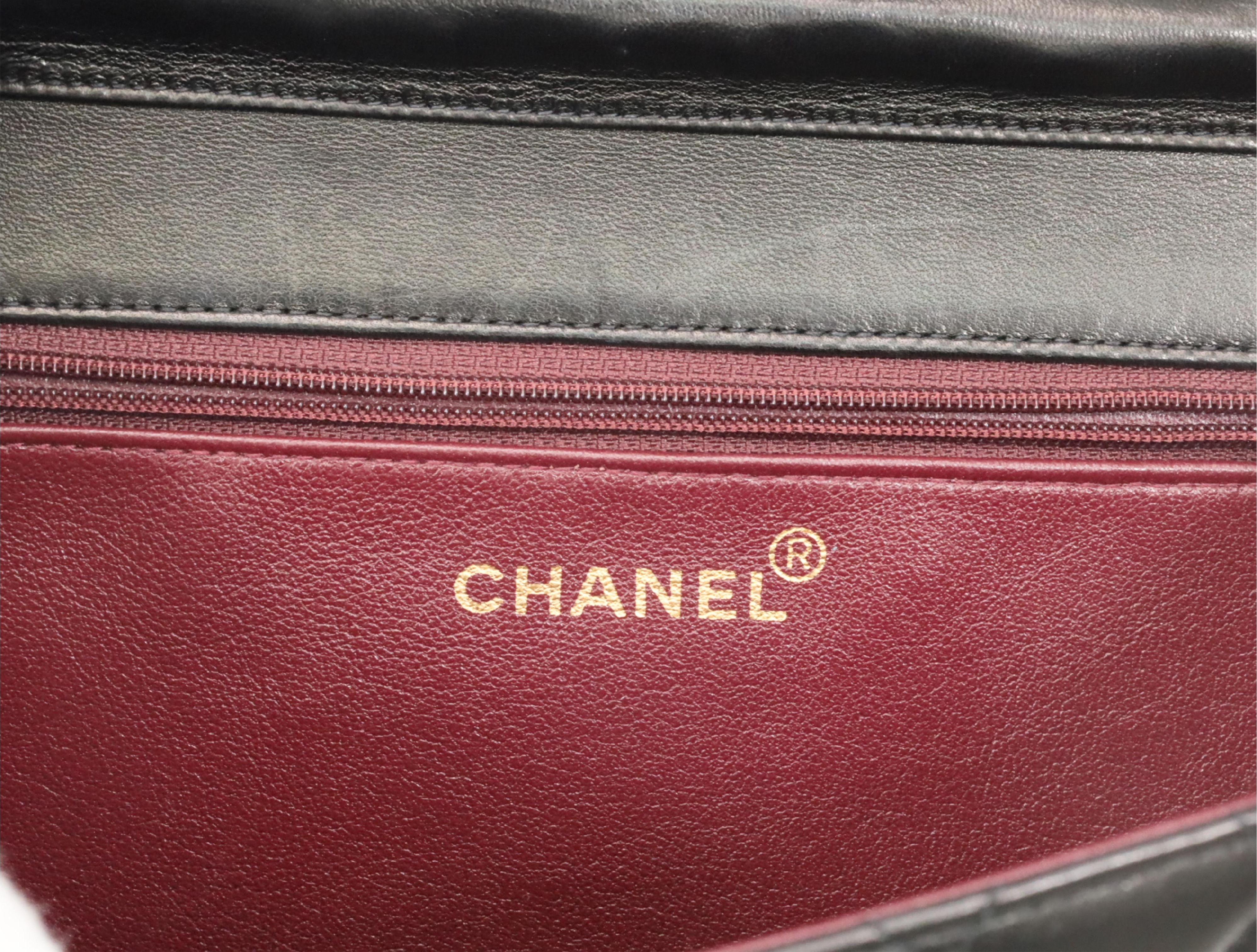 Matelassé Push-Lock Lambskin Shoulder Bag (Series 3) — view 12