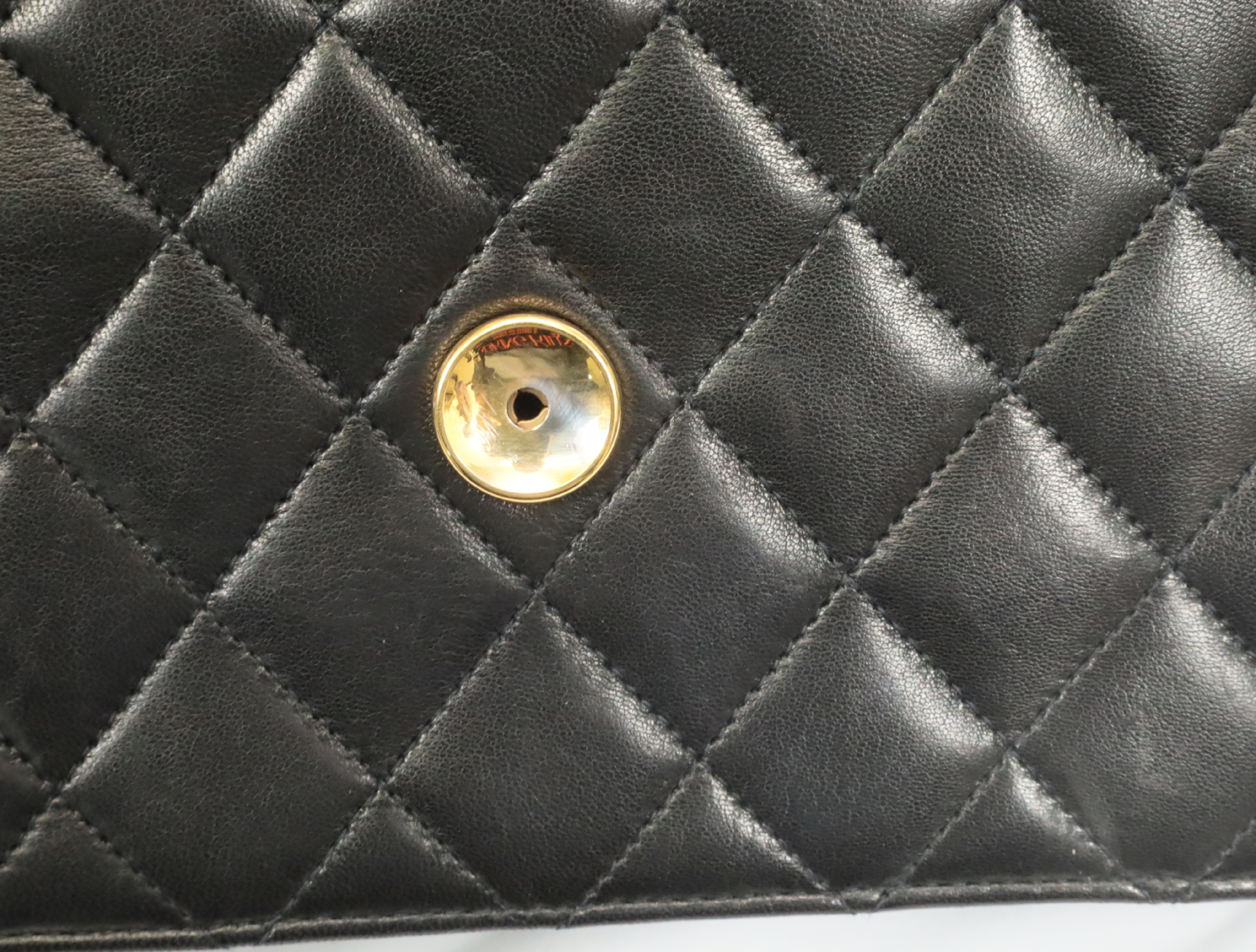 Matelassé Push-Lock Lambskin Shoulder Bag (Series 3) — view 7