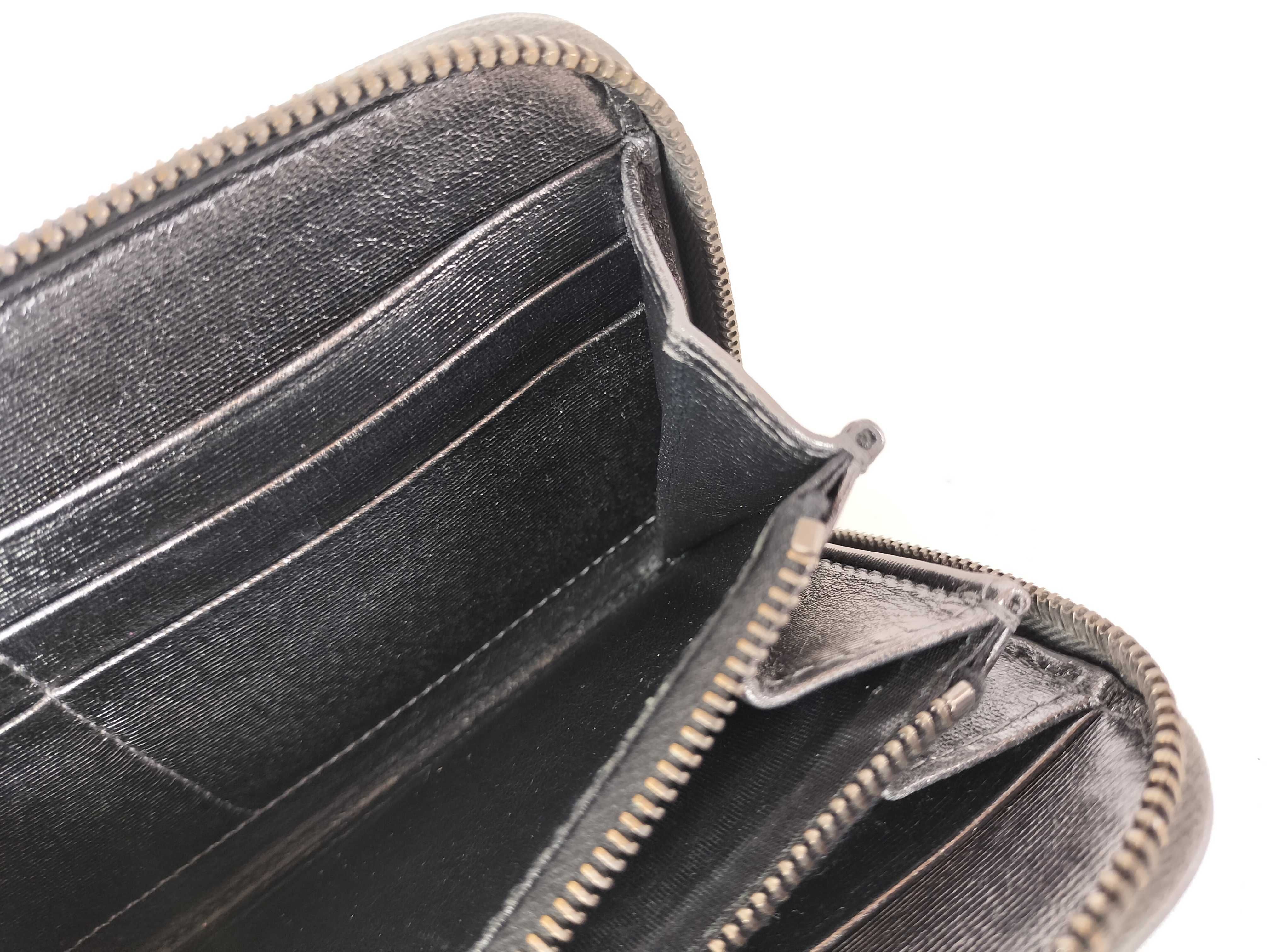 Intrecciato Round Zip Long Wallet — view 9