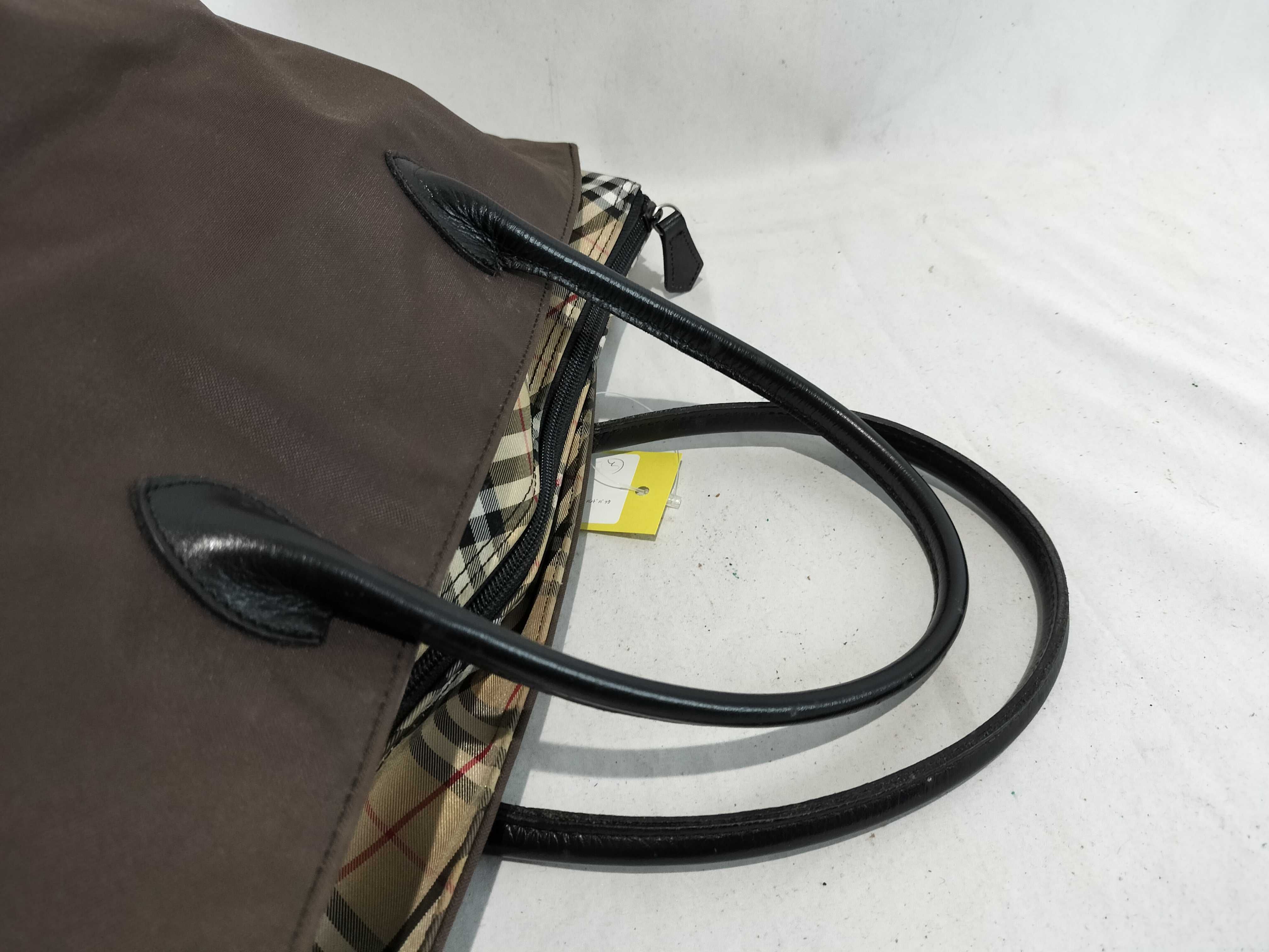 Blue Label Handbag, Black Check Handbag — view 3
