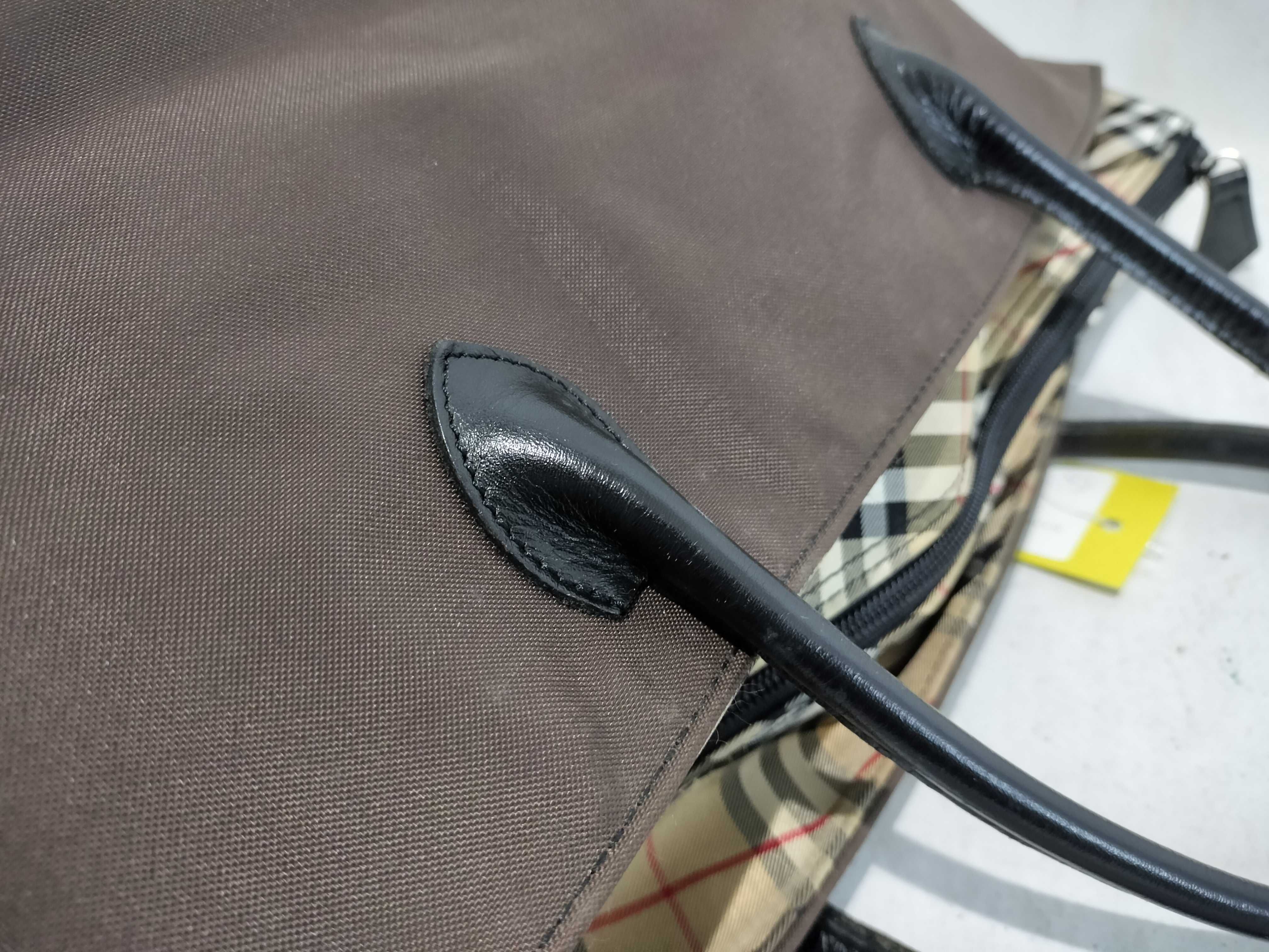 Blue Label Handbag, Black Check Handbag — view 5
