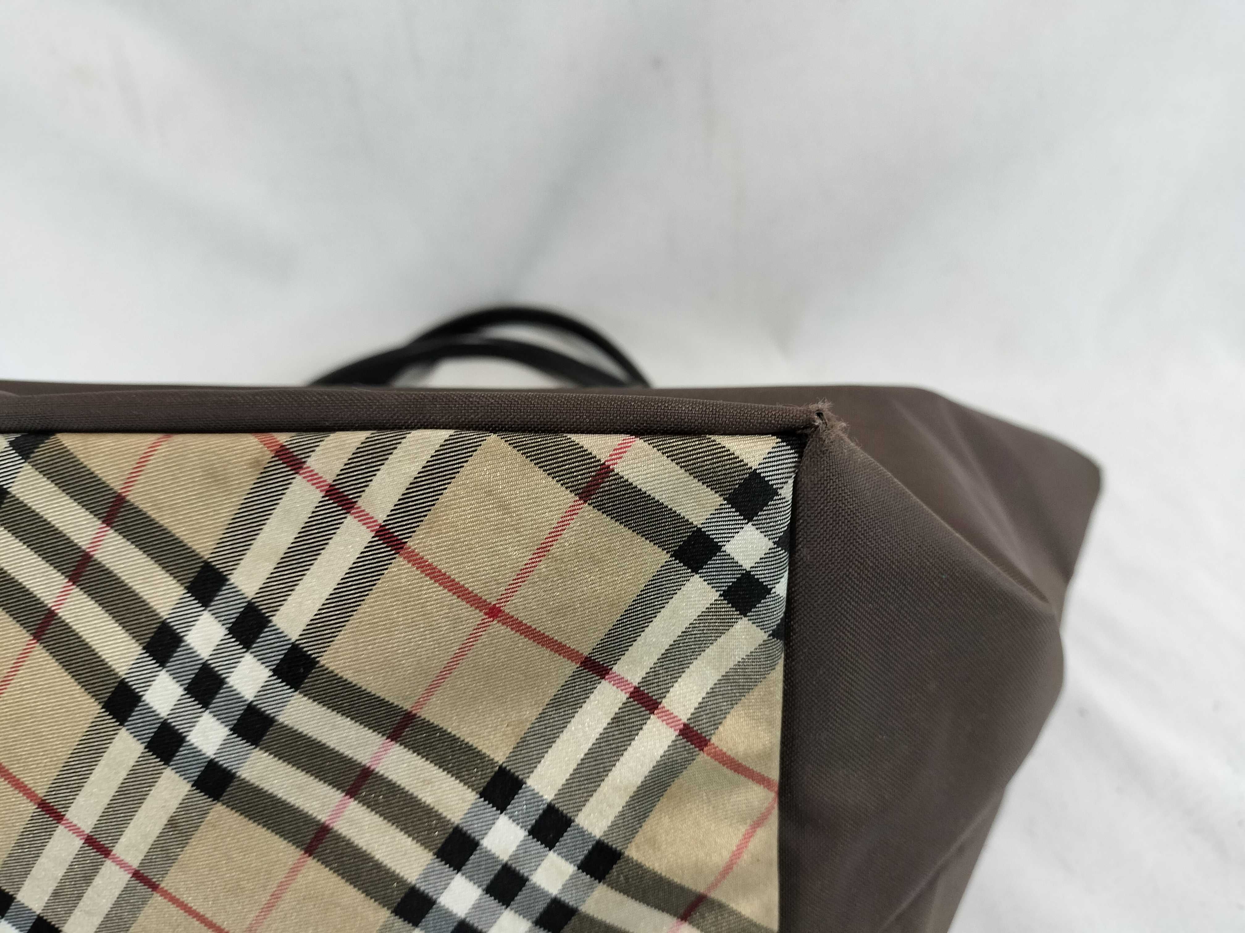 Blue Label Handbag, Black Check Handbag — view 6