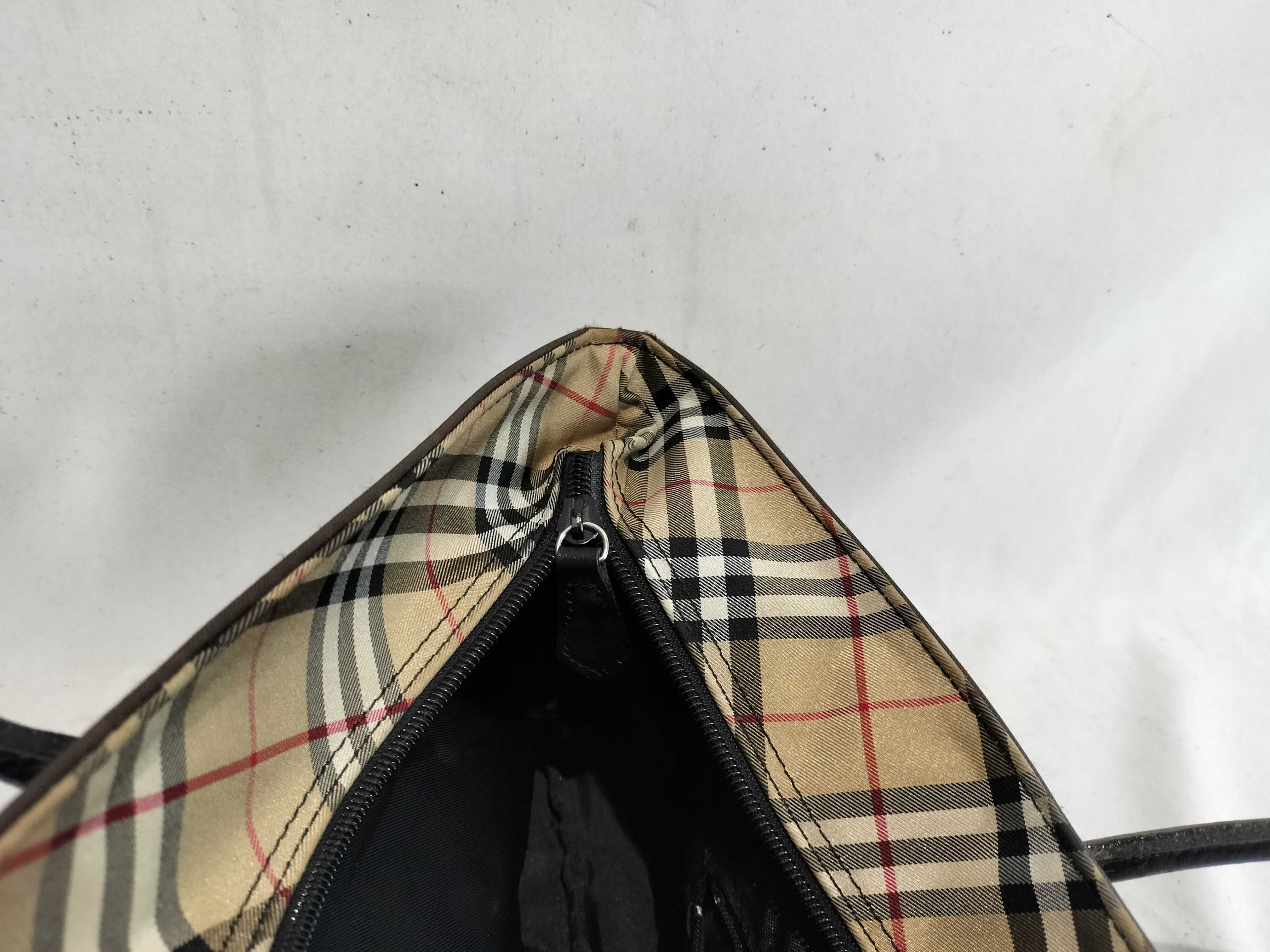 Blue Label Handbag, Black Check Handbag — view 10