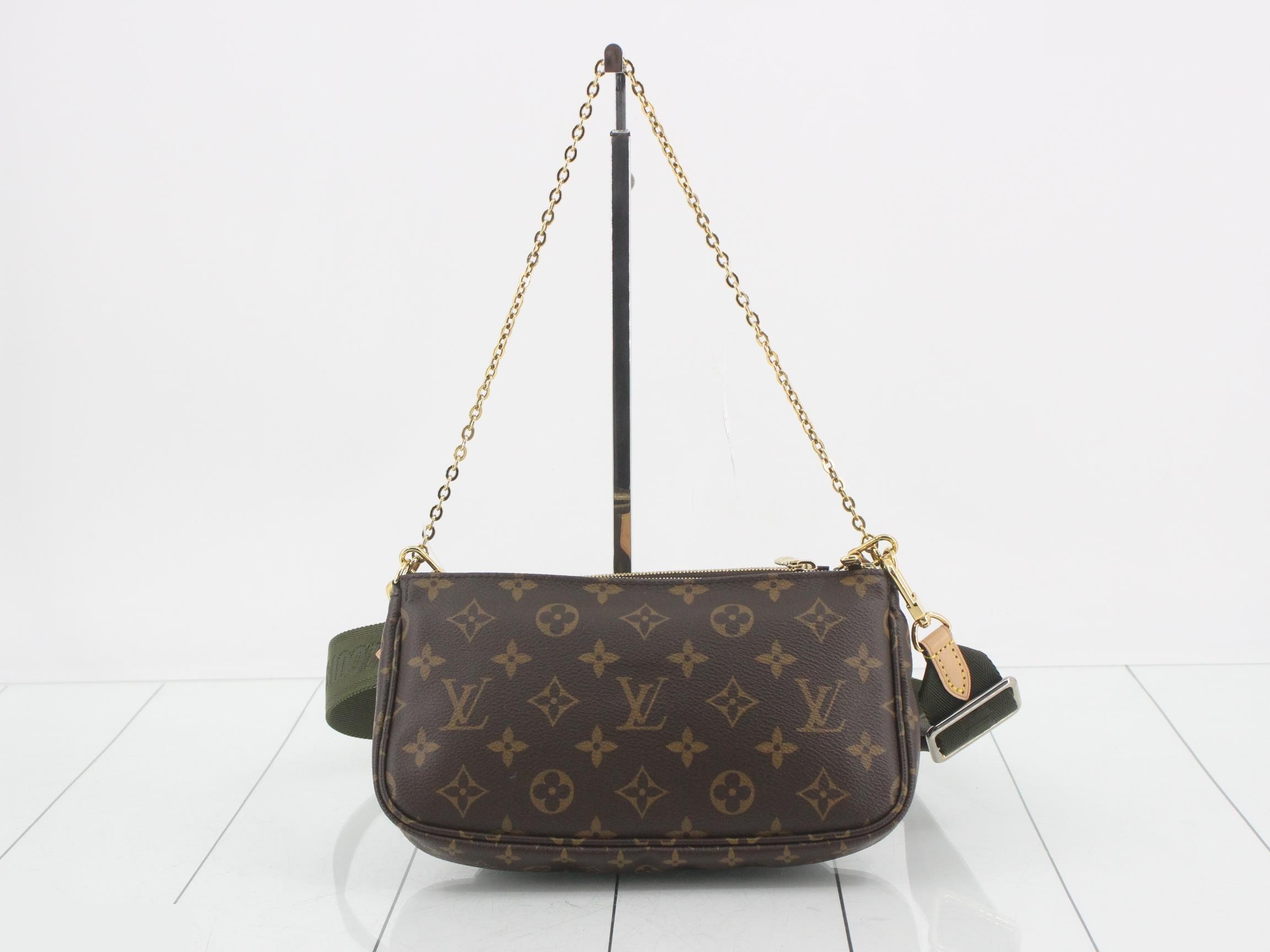 Multipochette Accessoires Khaki 2-Way Shoulder Bag — view 2