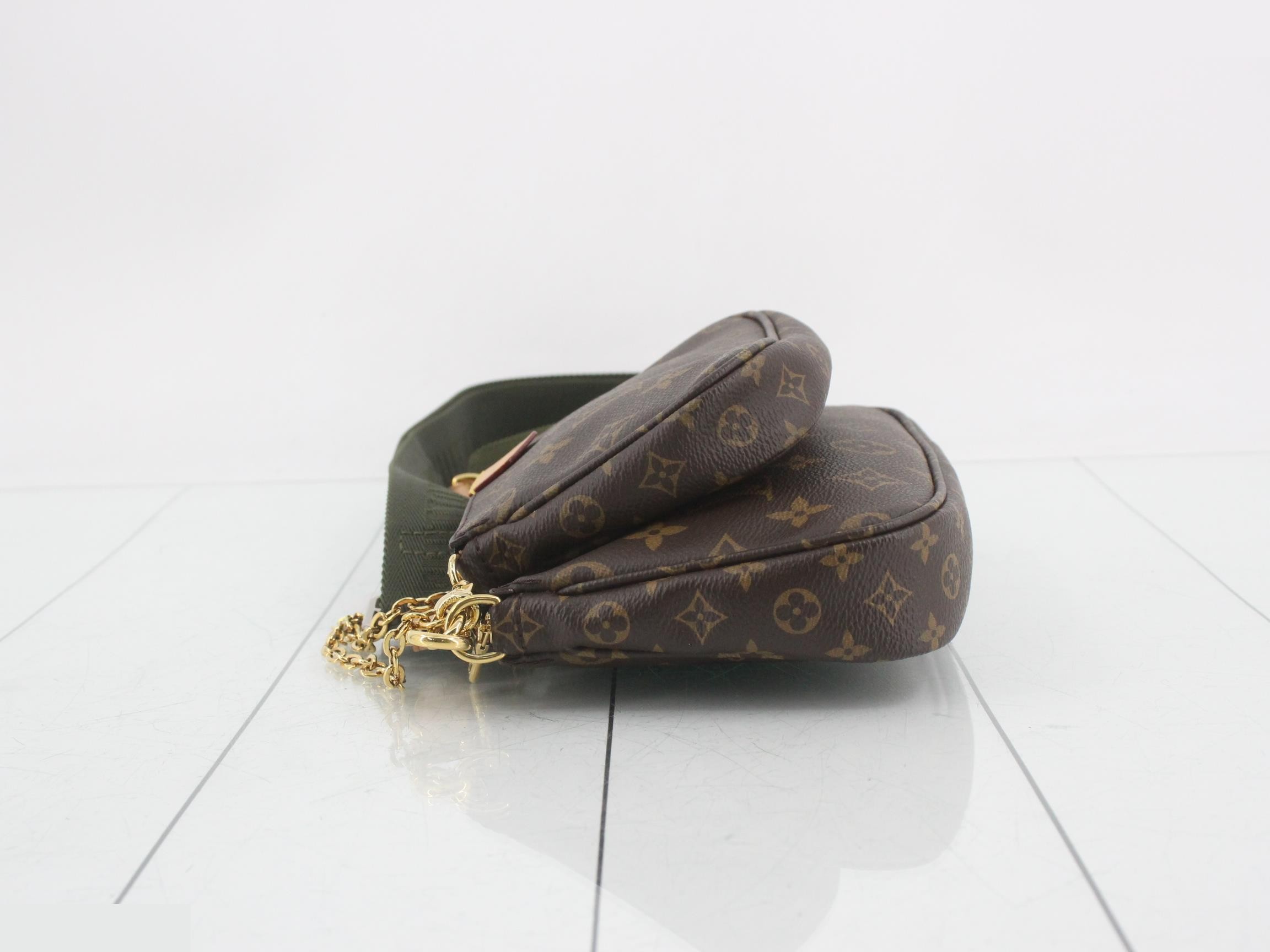 Multipochette Accessoires Khaki 2-Way Shoulder Bag — view 4