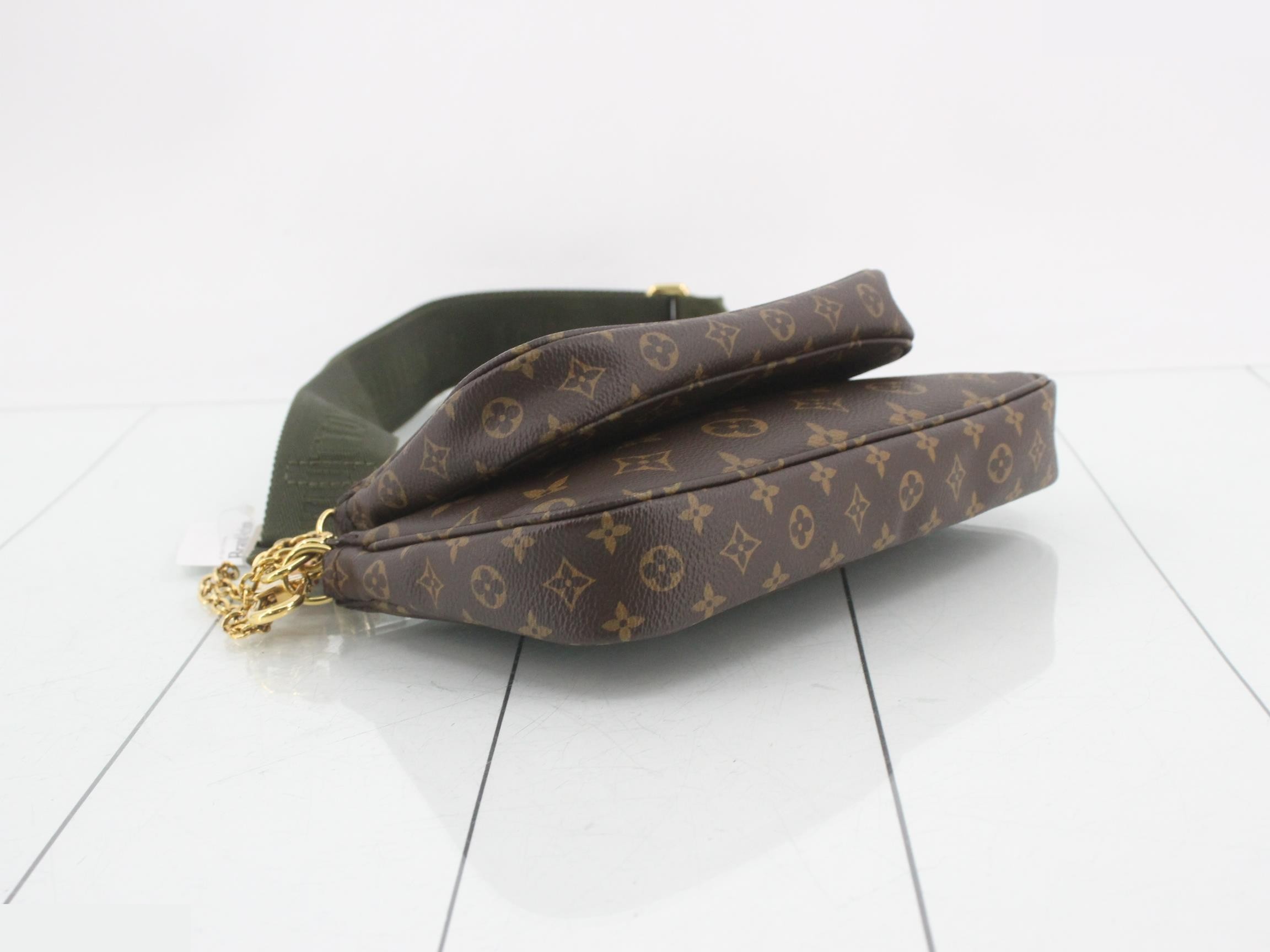 Multipochette Accessoires Khaki 2-Way Shoulder Bag — view 5