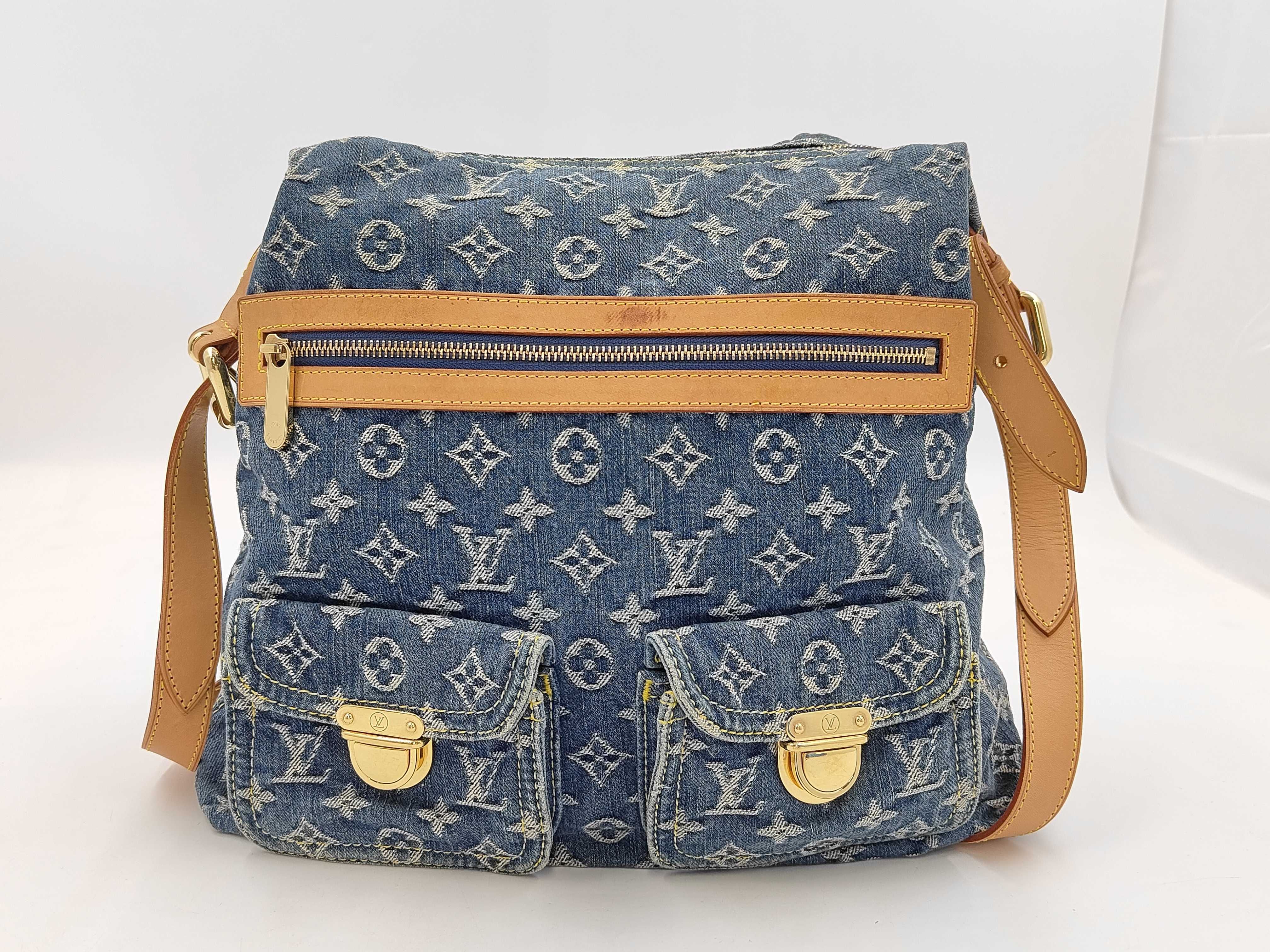 Monogram Denim Baggy GM M95048 Shoulder Bag