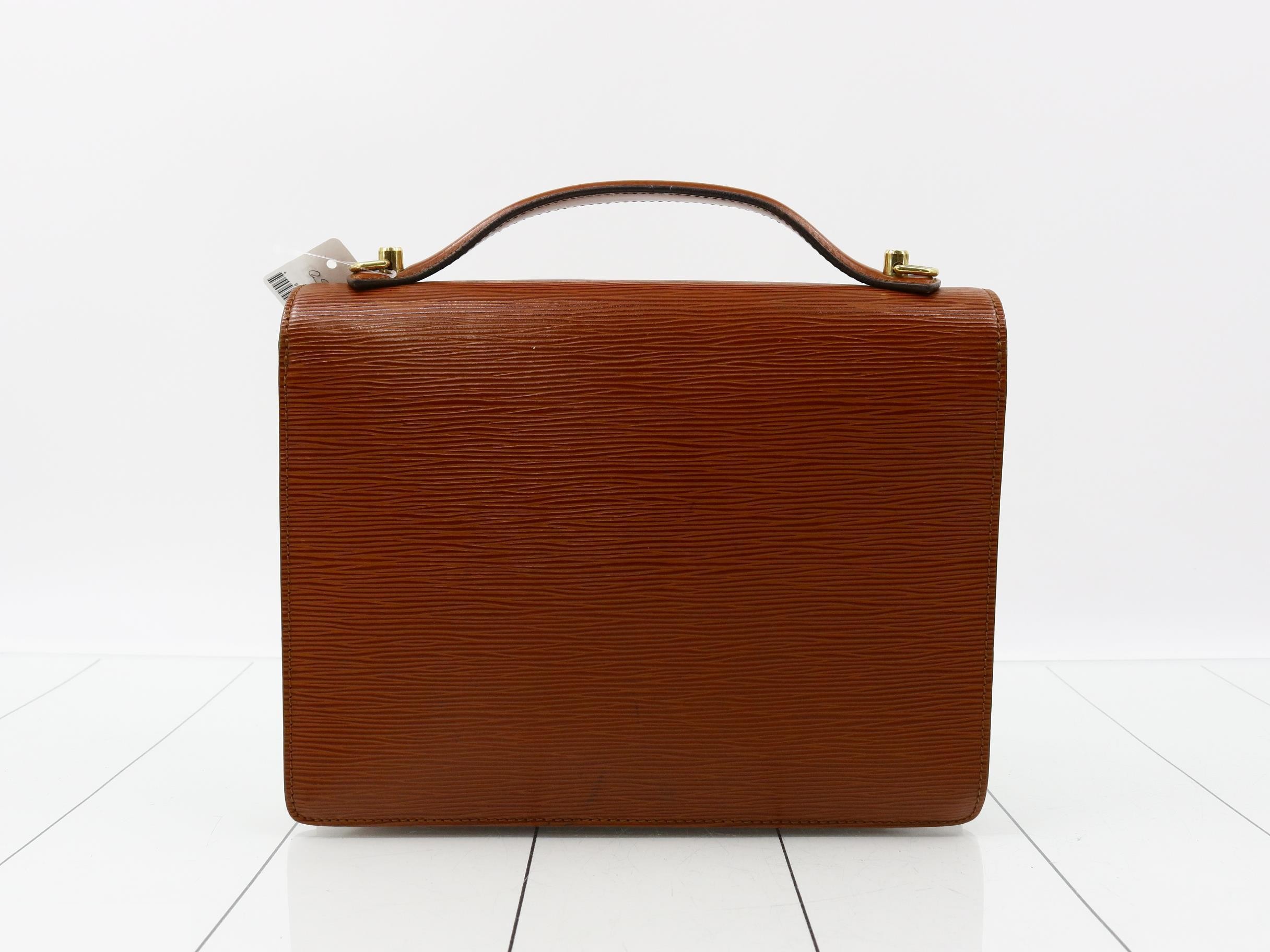 Monceau Kenyan Brown Shoulder Strap with 2 Keys — view 2