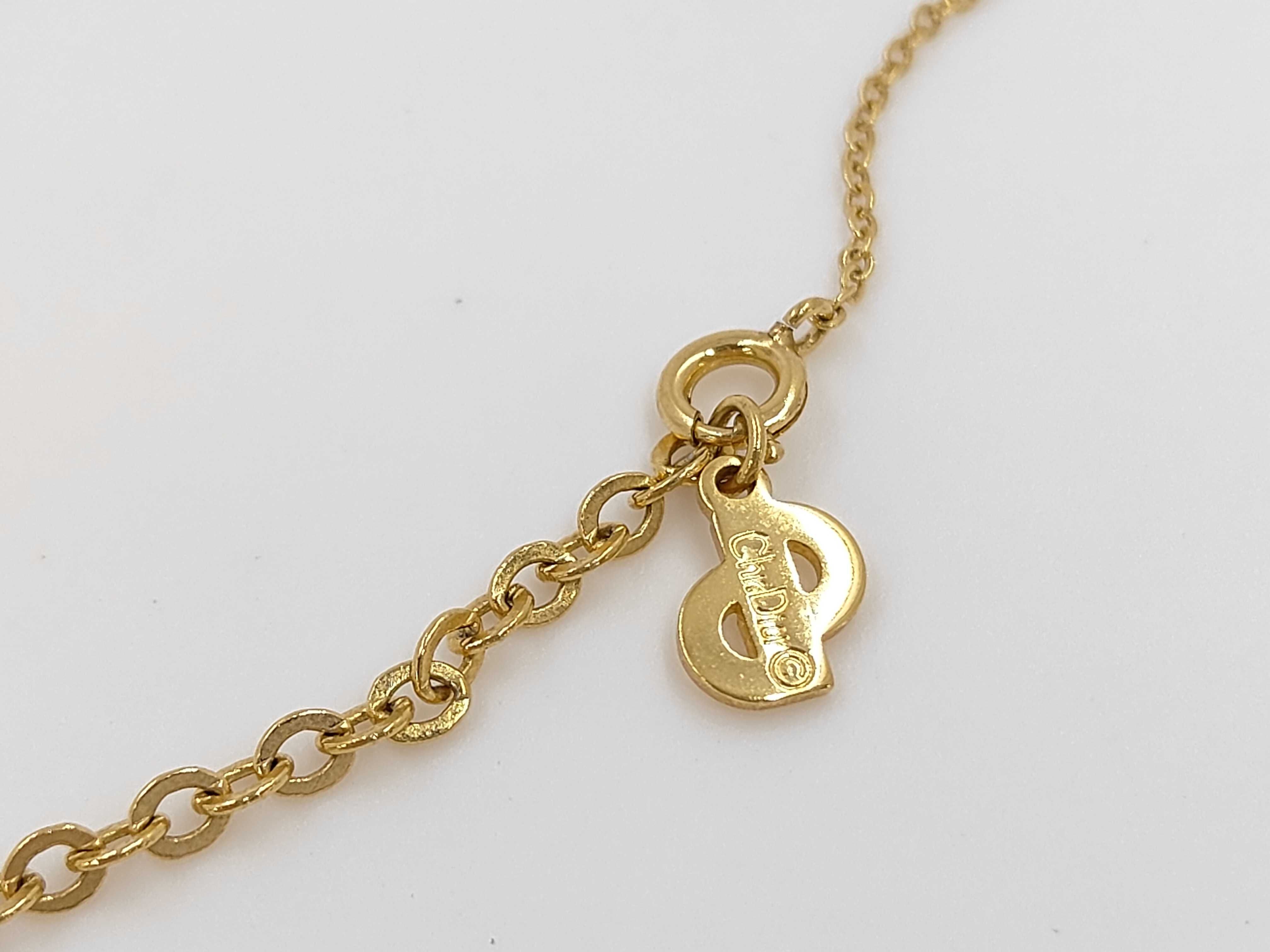 CD Rhinestone Necklace — view 3