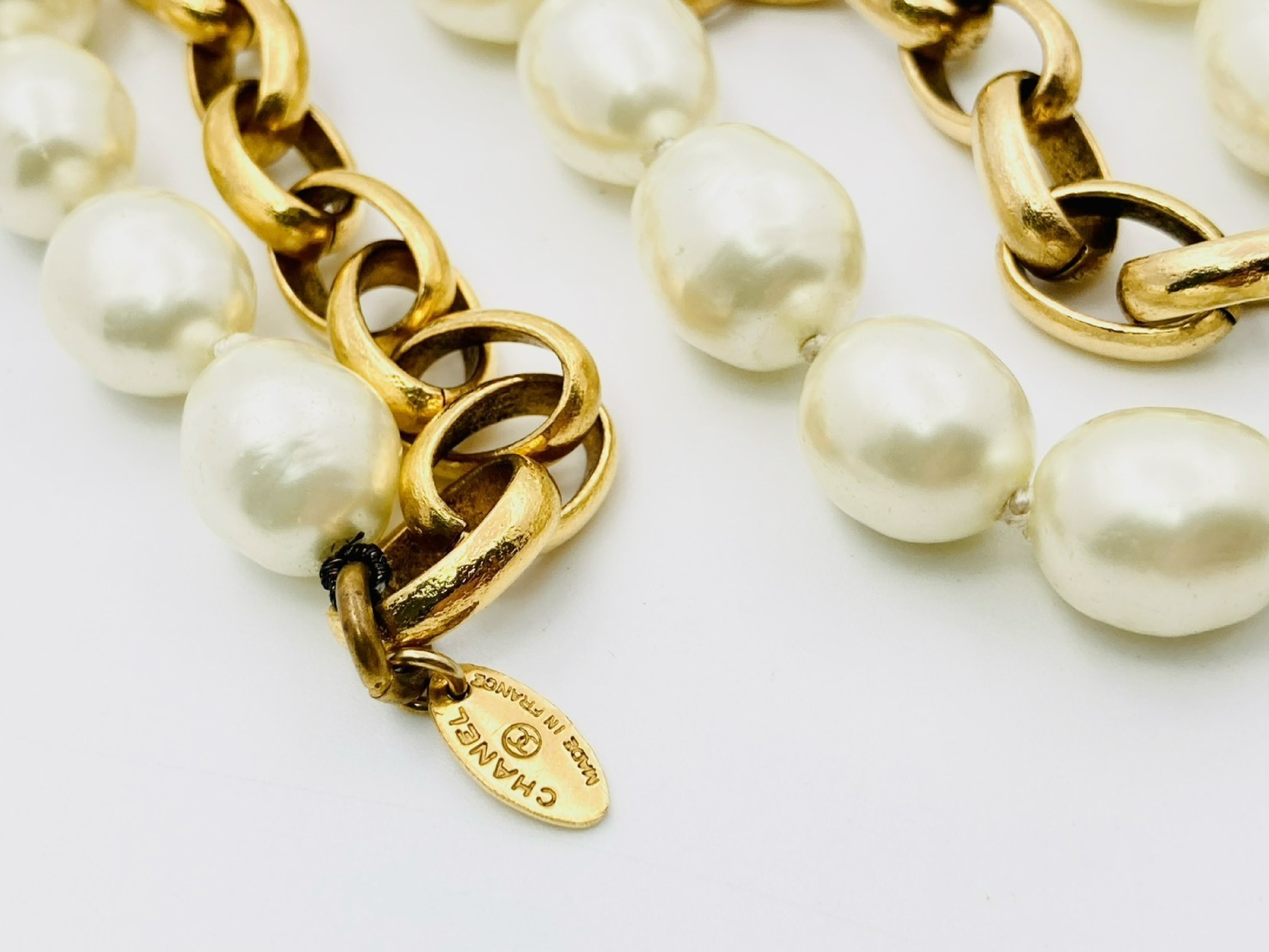 Faux Pearl Long Necklace (with comments) — view 3