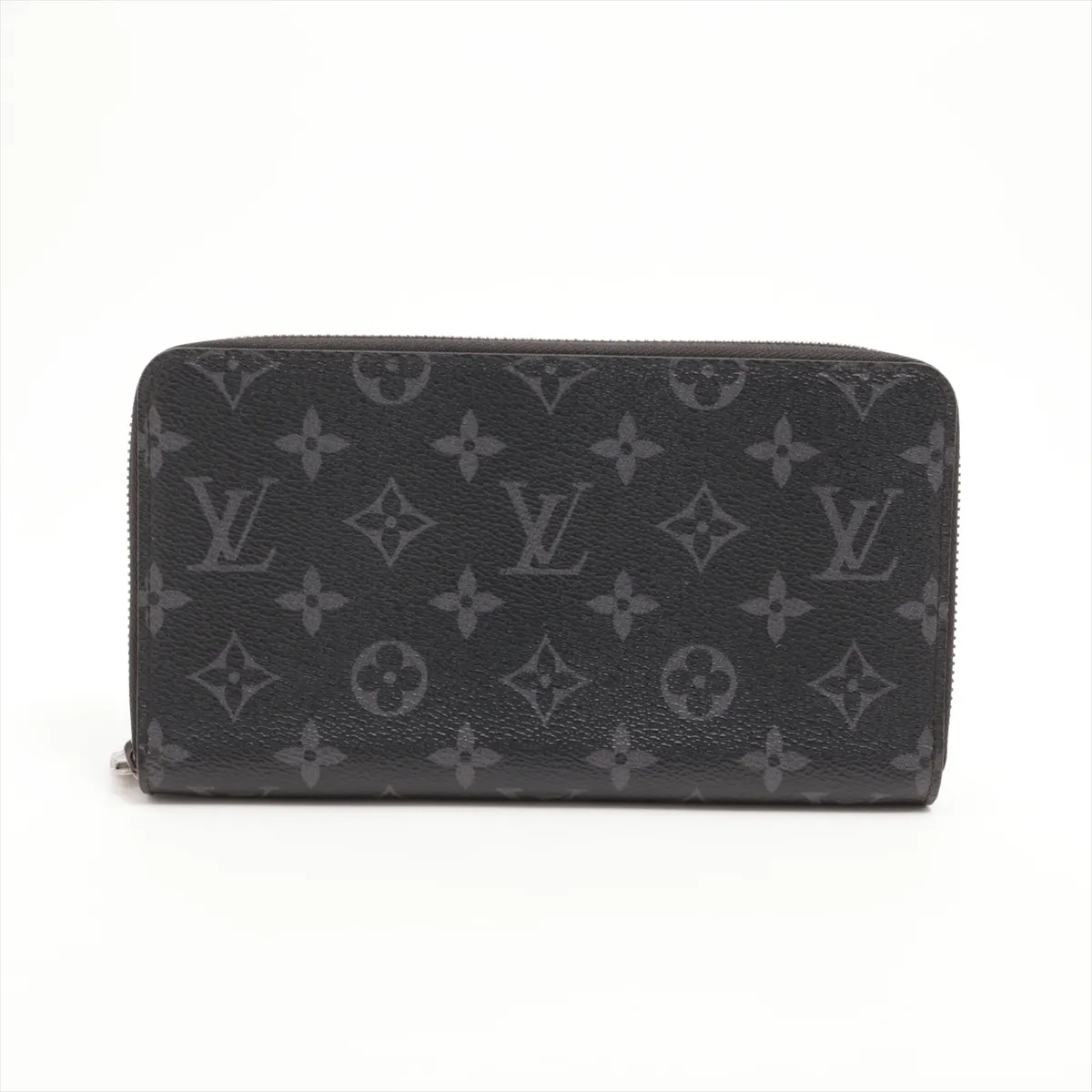 Monogram Eclipse Zippy Organizer M82081 Black Round Zip Wallet RFID Reactive