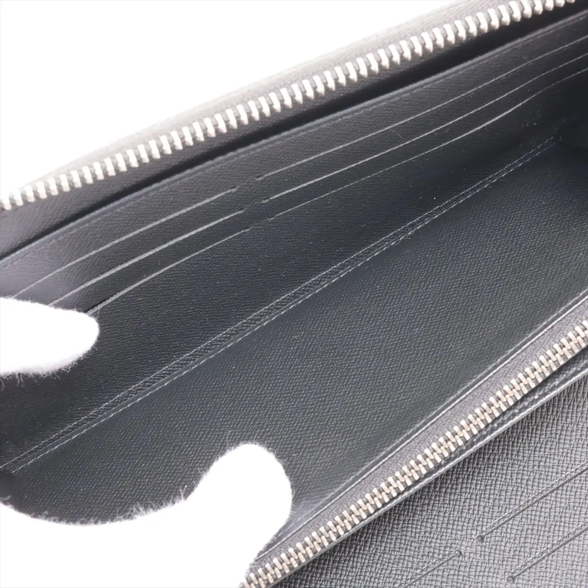 Monogram Eclipse Zippy Organizer M82081 Black Round Zip Wallet RFID Reactive — view 6