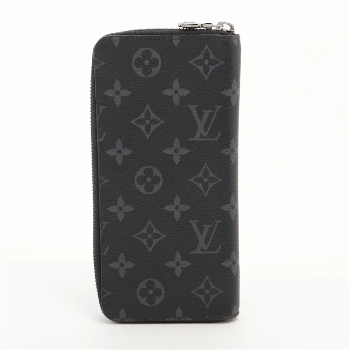 Monogram Eclipse Zippy Wallet Vertical M62295 Noir Round Zip Wallet (RFID detected) — view 2