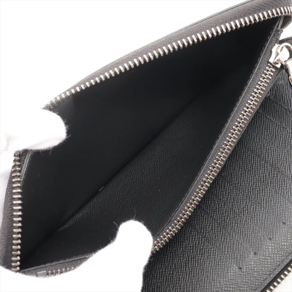 Monogram Eclipse Zippy Wallet Vertical M62295 Noir Round Zip Wallet (RFID detected) — view 5