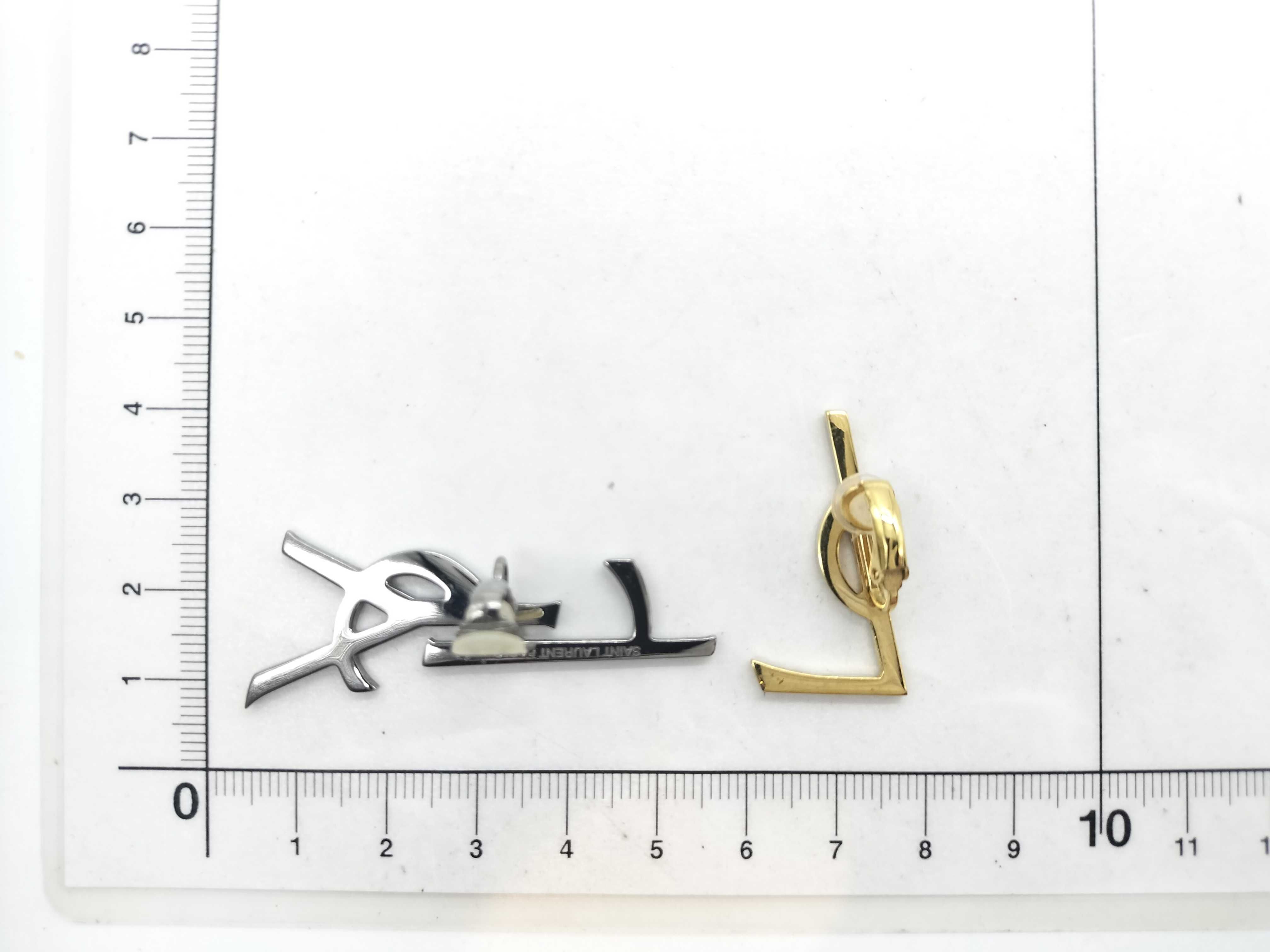 Logo Rhinestone Combination Separate Earrings — view 6