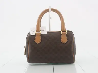Mini Boston bag, Macadam pattern, bag/handbag, 372