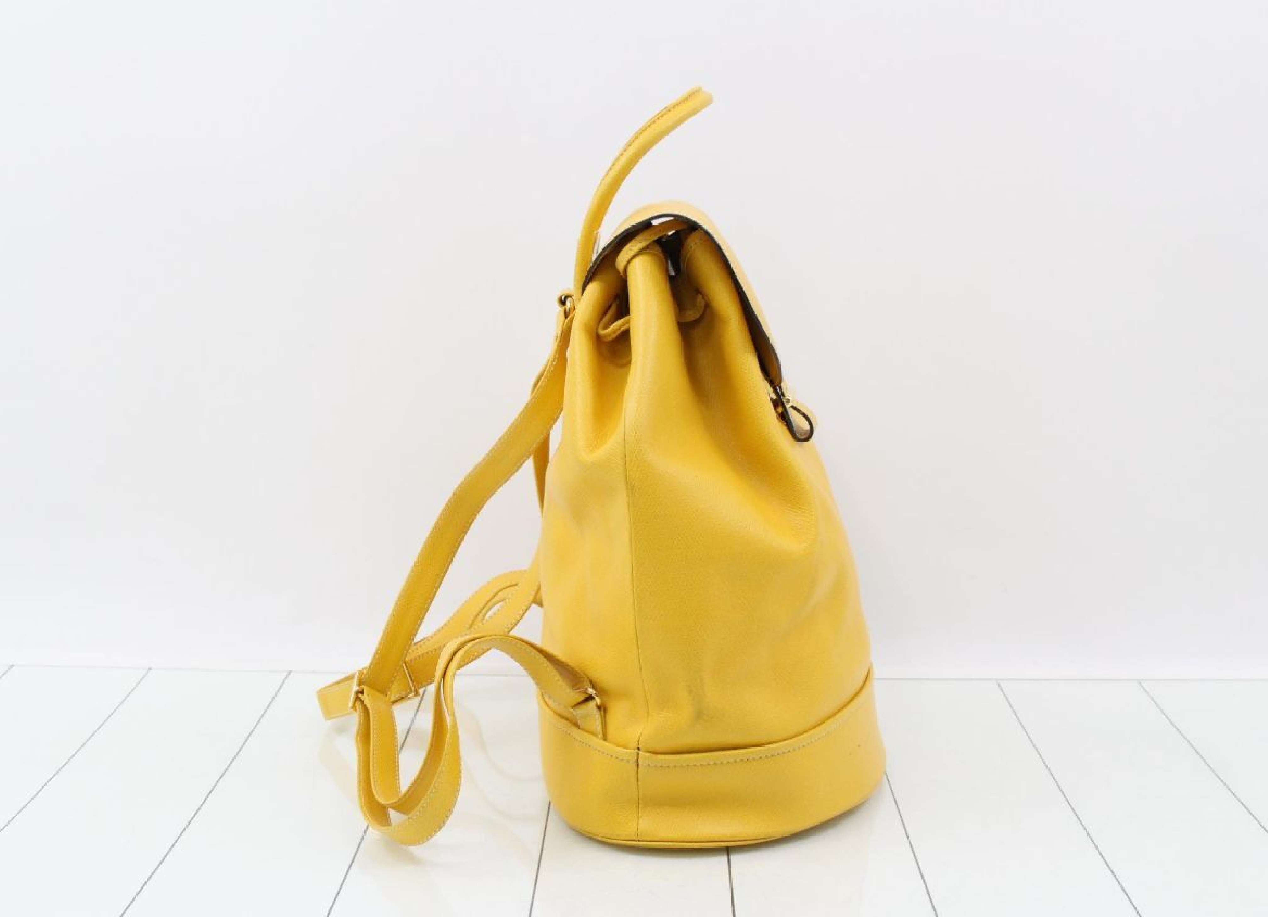 Anagram Leather Backpack — view 4
