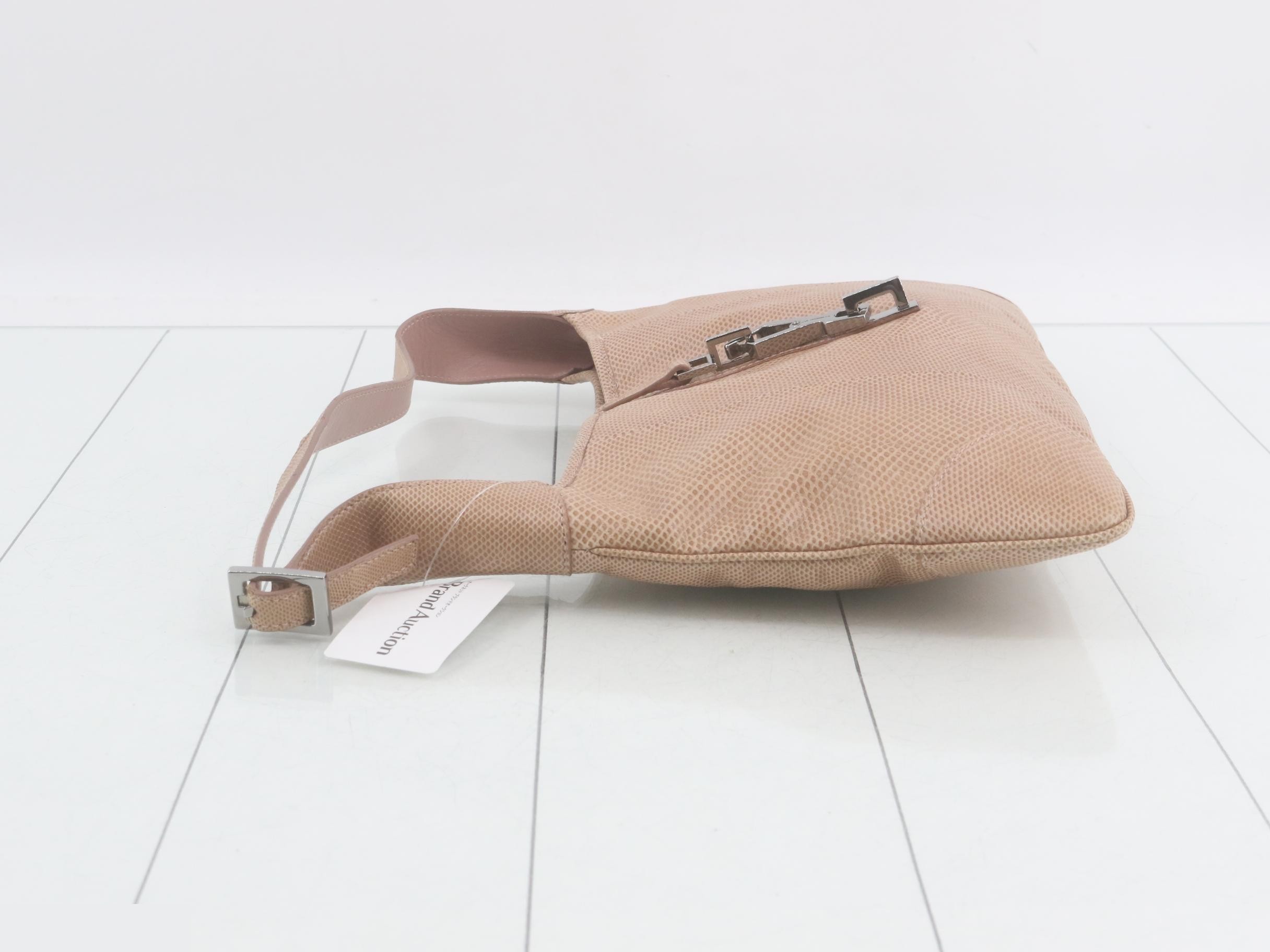 Jackie Python One-Shoulder Bag — view 4