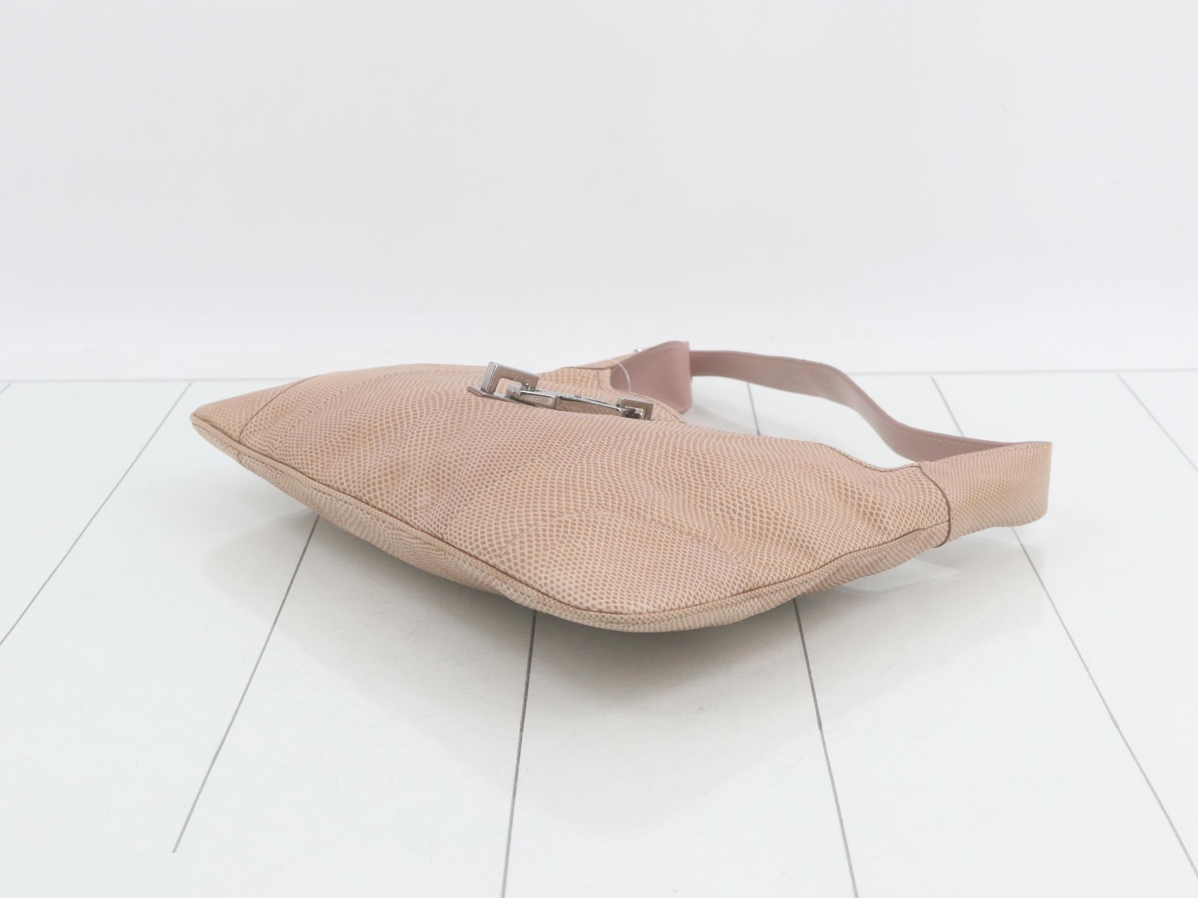 Jackie Python One-Shoulder Bag — view 6