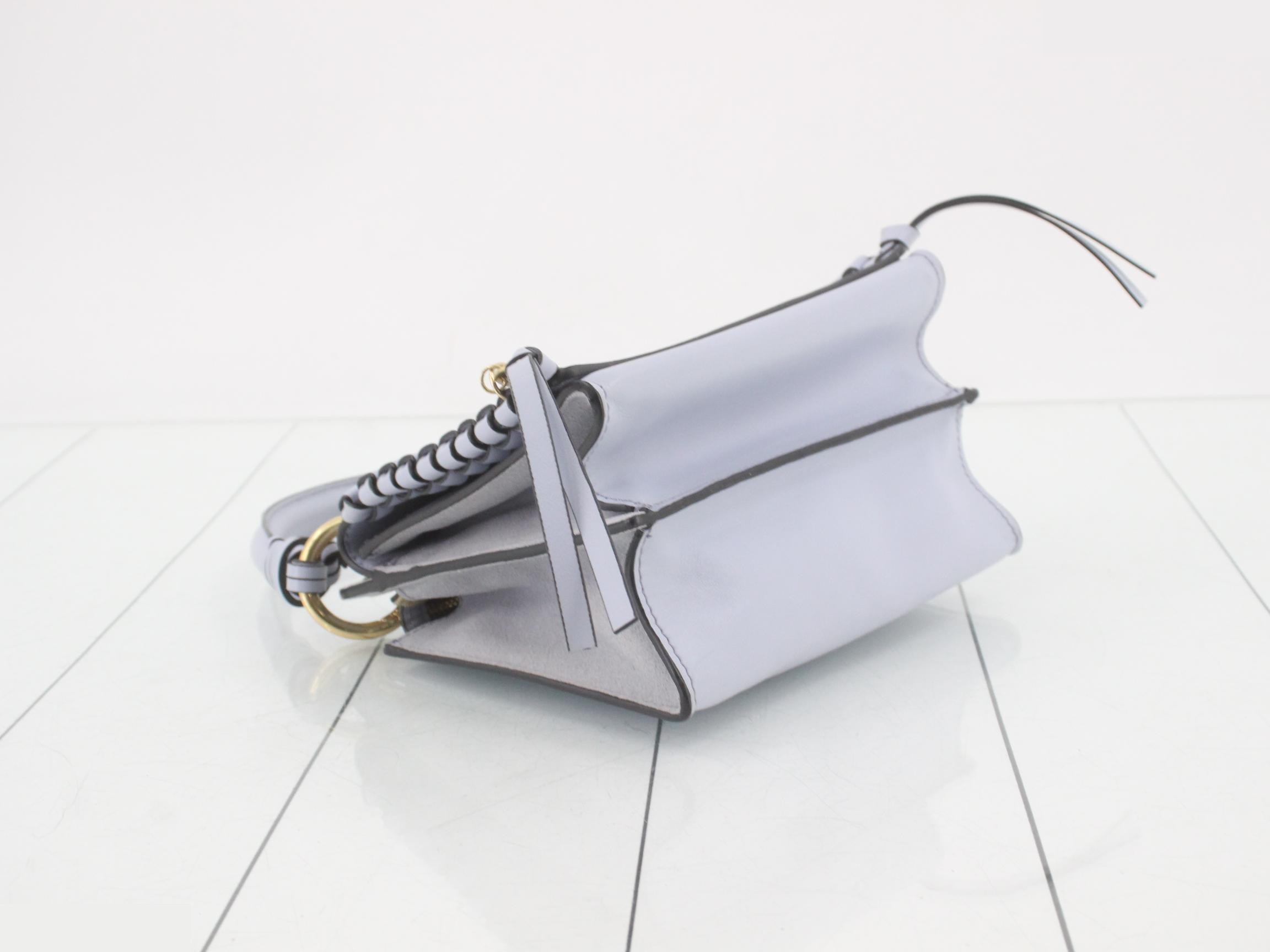 See by Chloé (Bag) - Tilda Leather Handbag, Light Blue — view 5